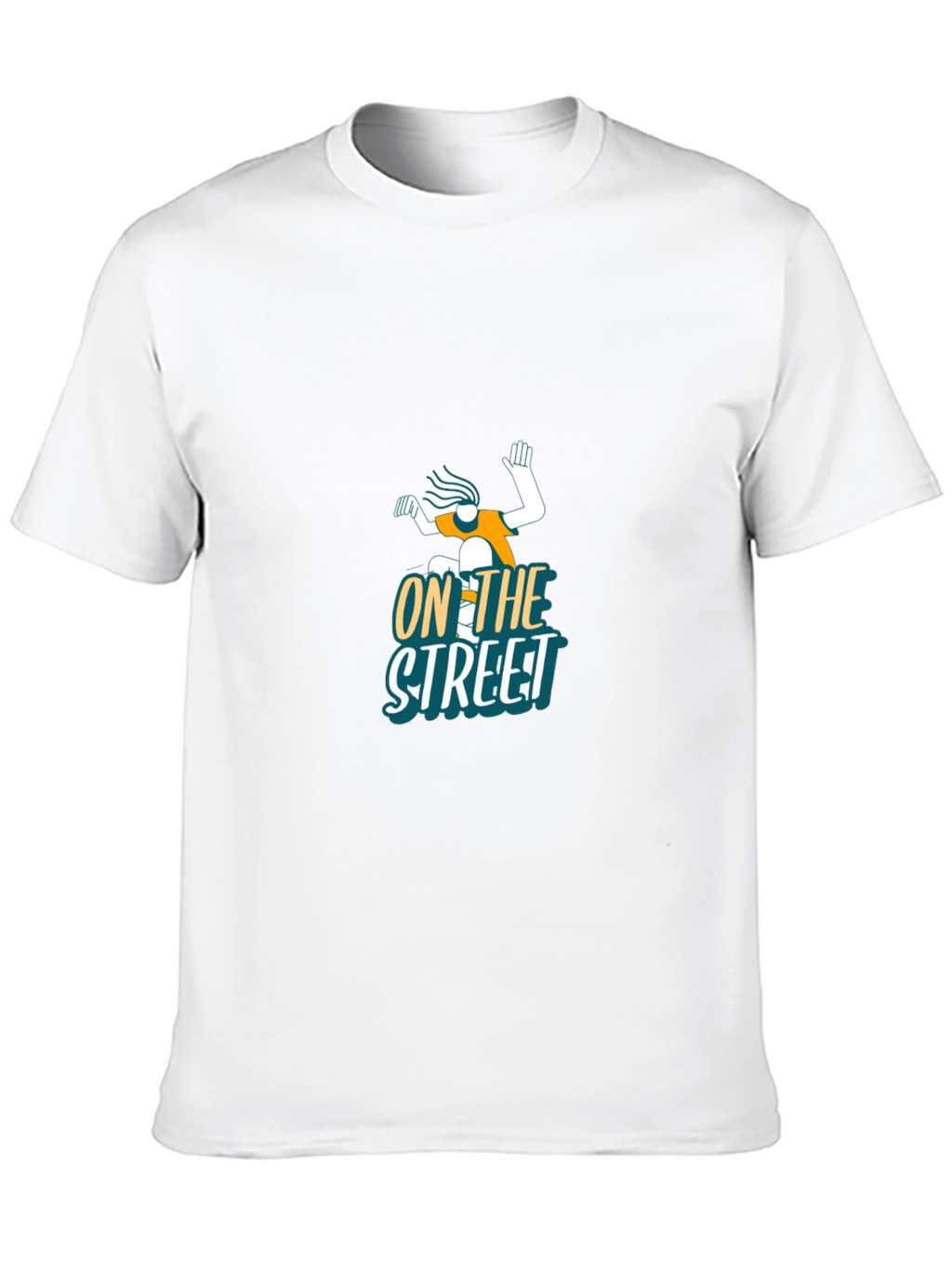 Cool On The Street Graphic Black T-Shirt