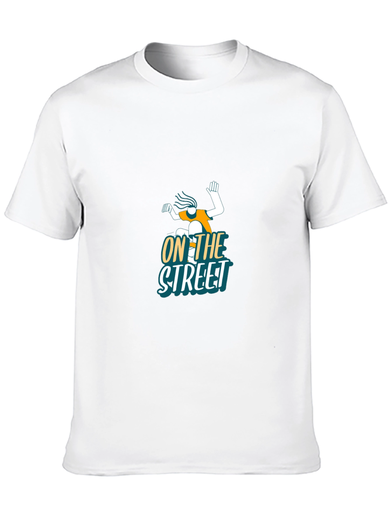 Cool On The Street Graphic Black T-Shirt