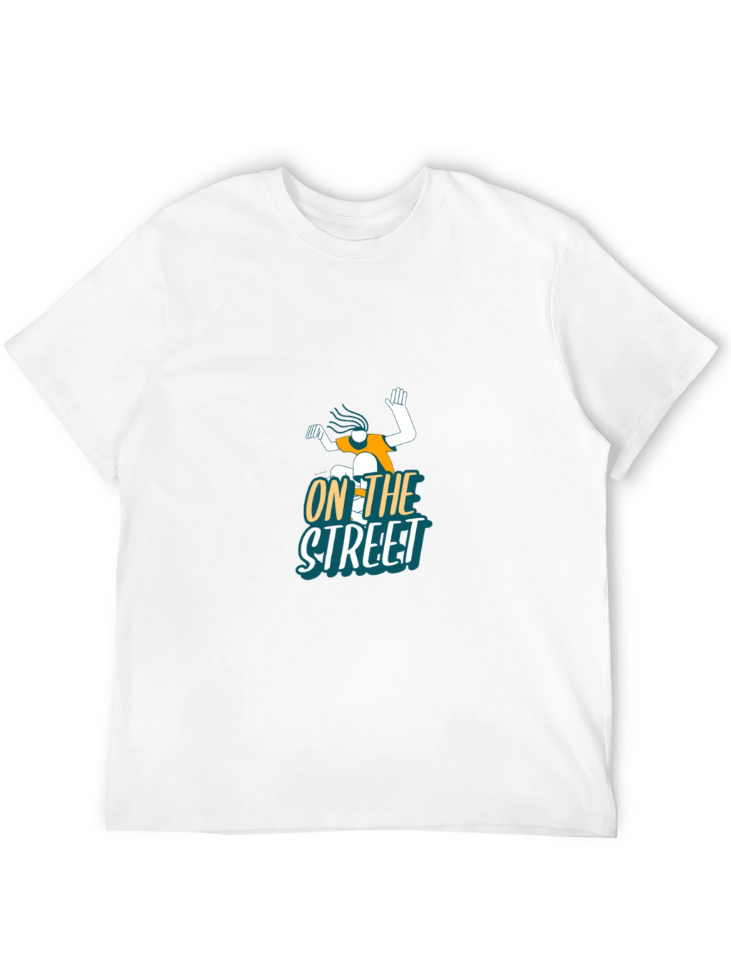 Cool On The Street Graphic Black T-Shirt