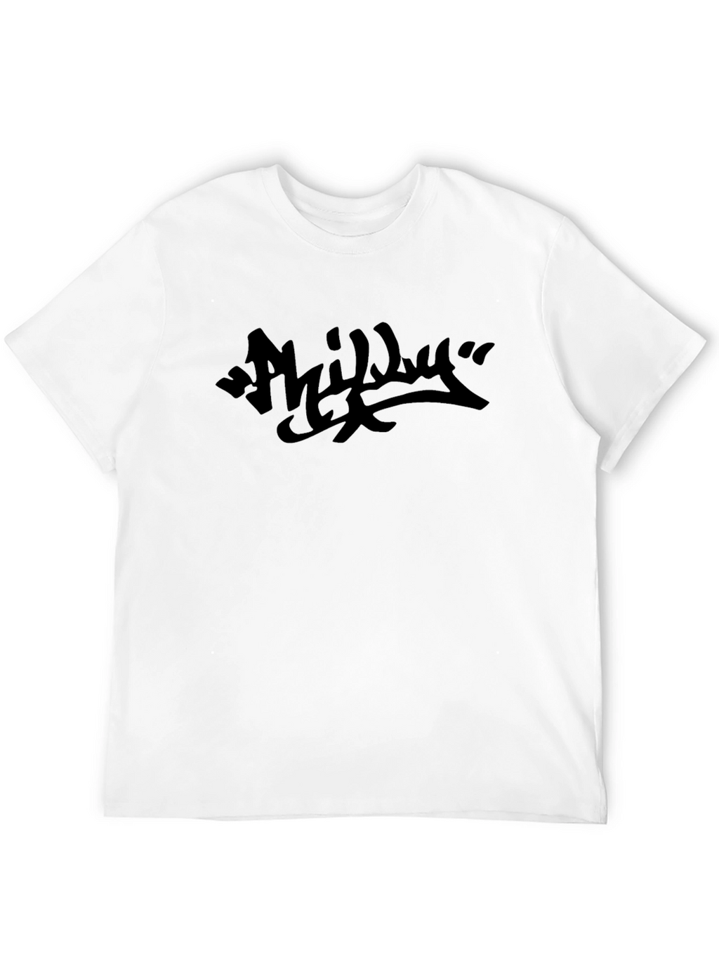 Black Graphic T-Shirt - Phillly
