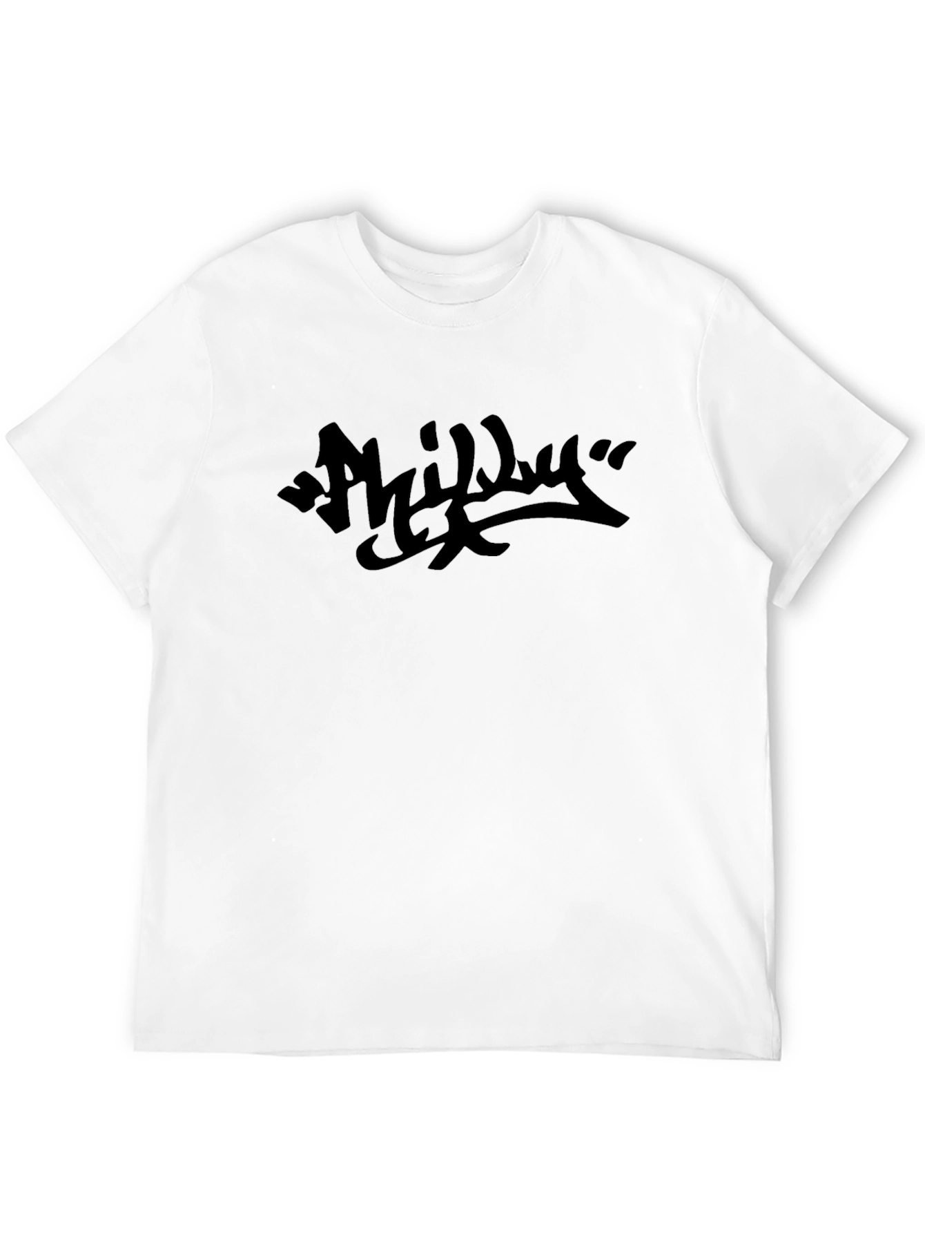 Black Graphic T-Shirt - Phillly