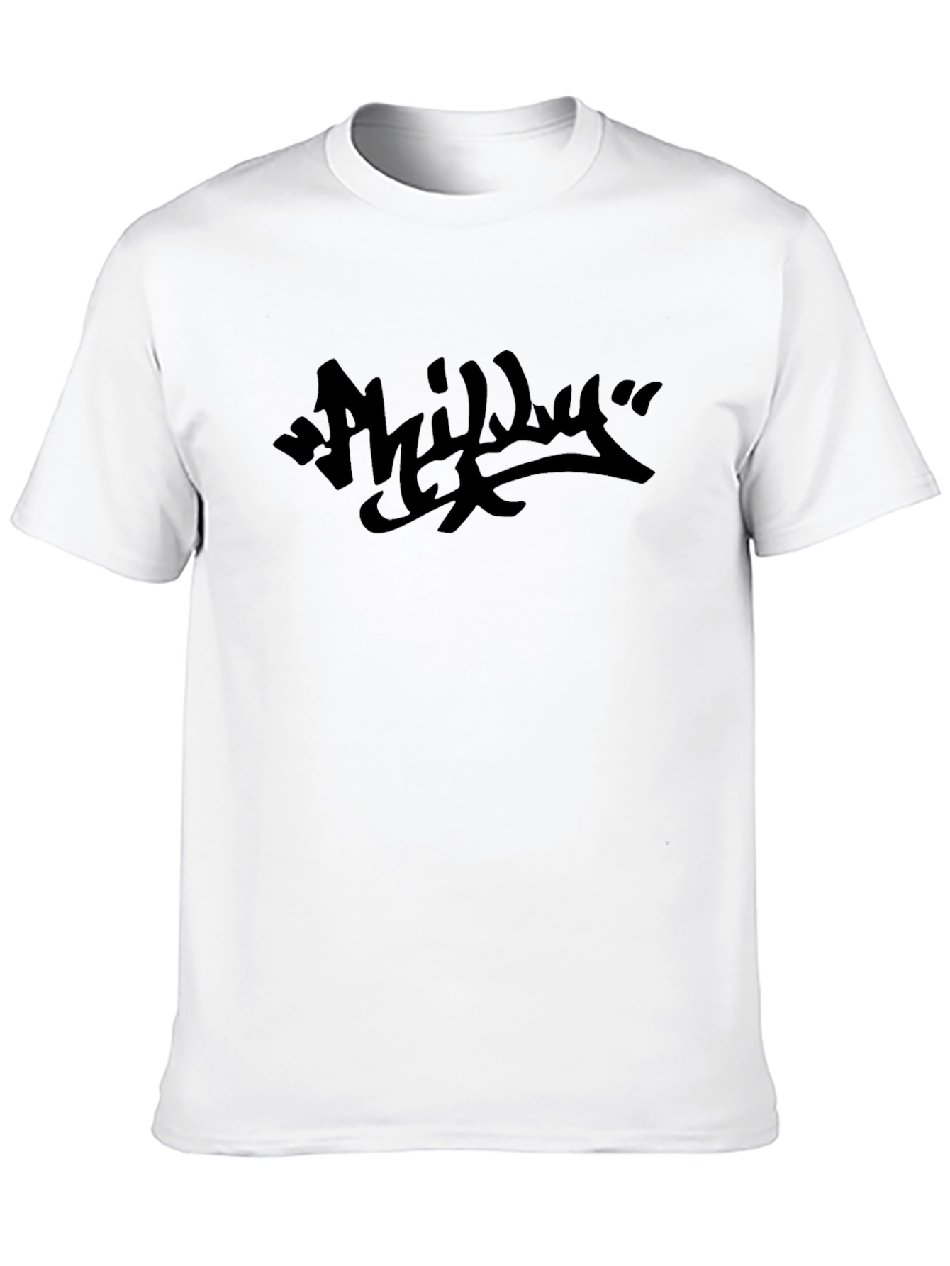 Black Graphic T-Shirt - Phillly