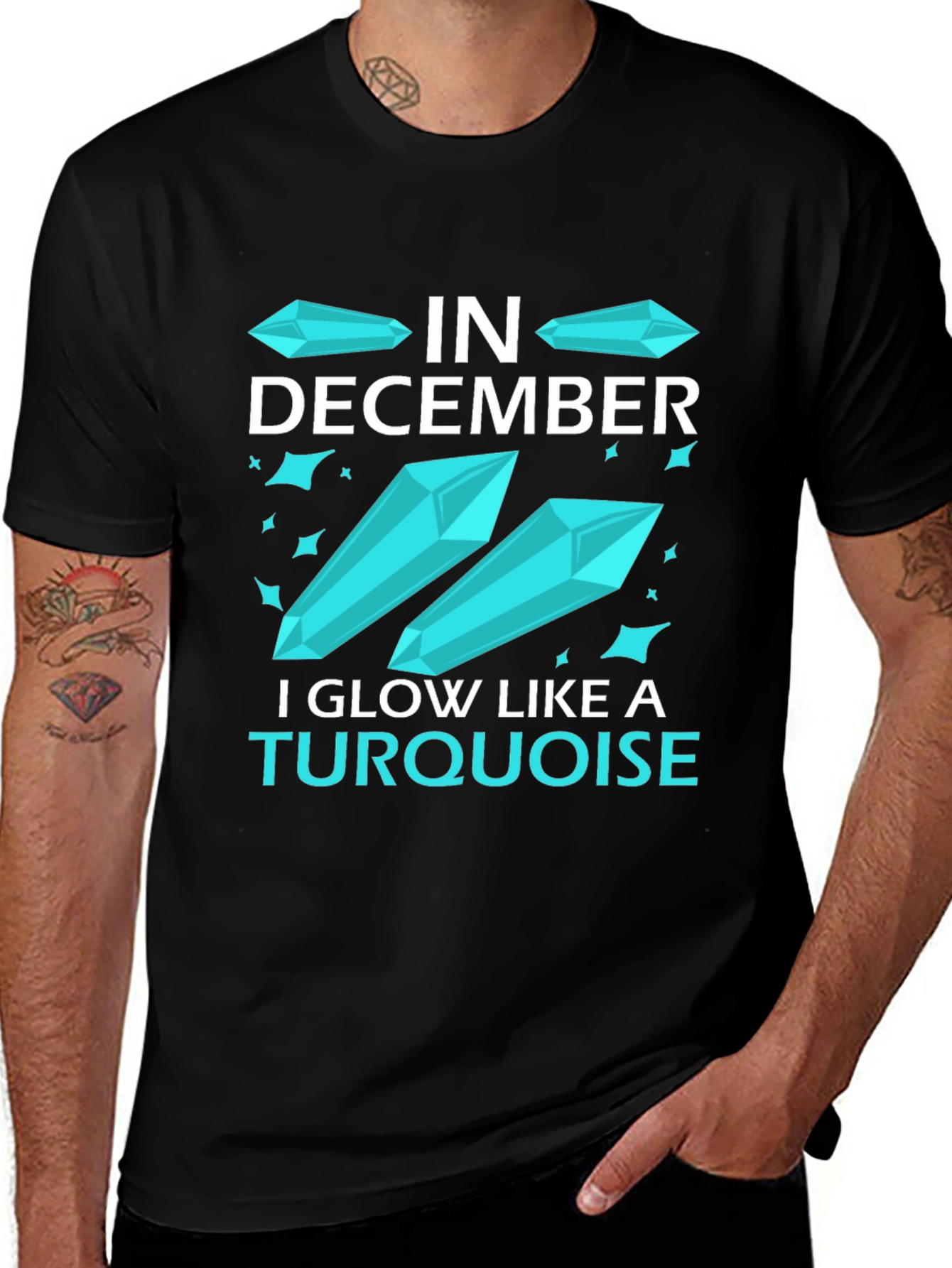 December Turquoise Gem T-Shirt