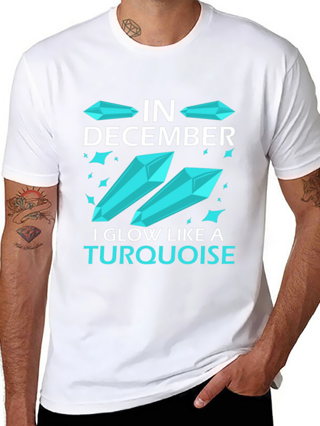 December Turquoise Gem T-Shirt