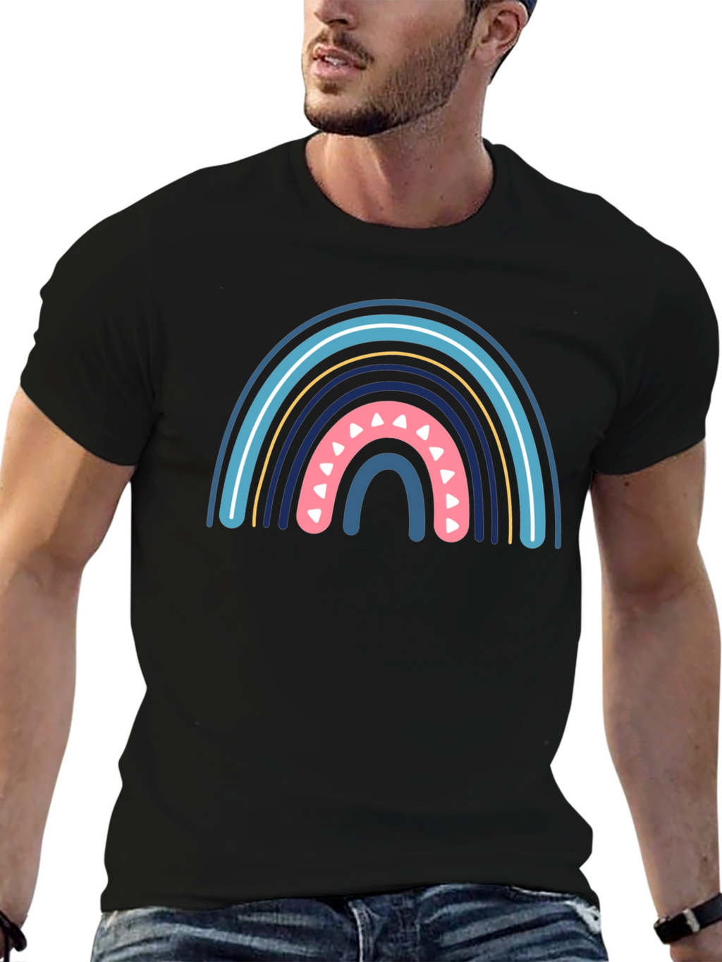 Rainbow Graphic Tee