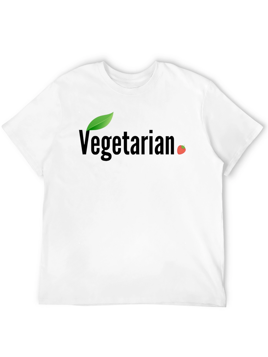 Vegetarian Graphic Tee - Stylish Vegan Lifestyle Shirt