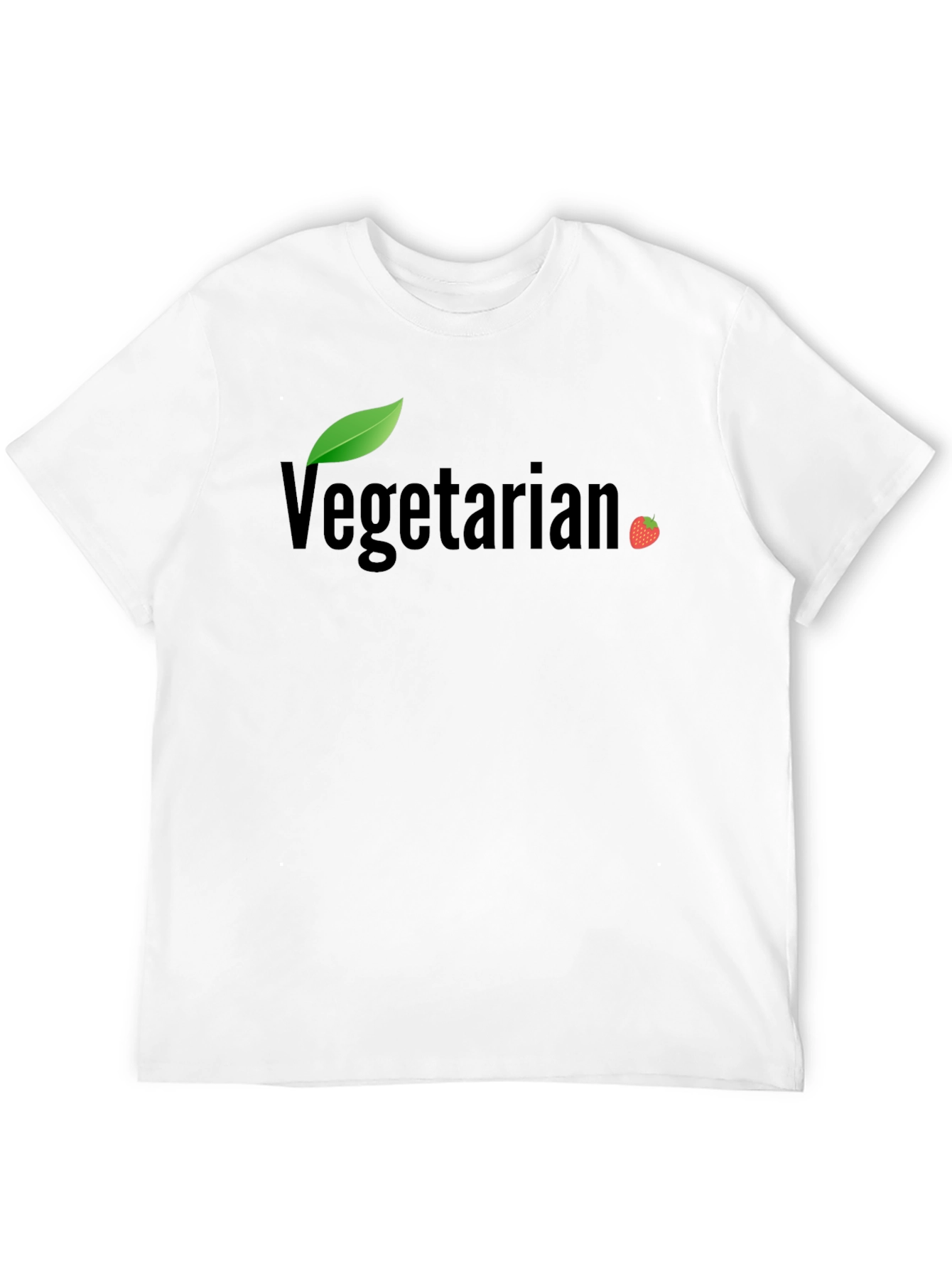 Vegetarian Graphic Tee - Stylish Vegan Lifestyle Shirt
