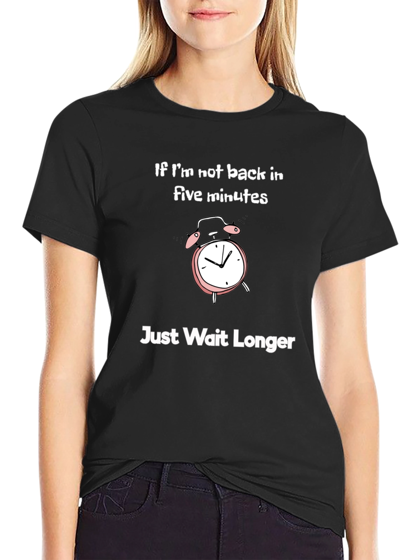 Funny If Im Not Back Graphic T-Shirt