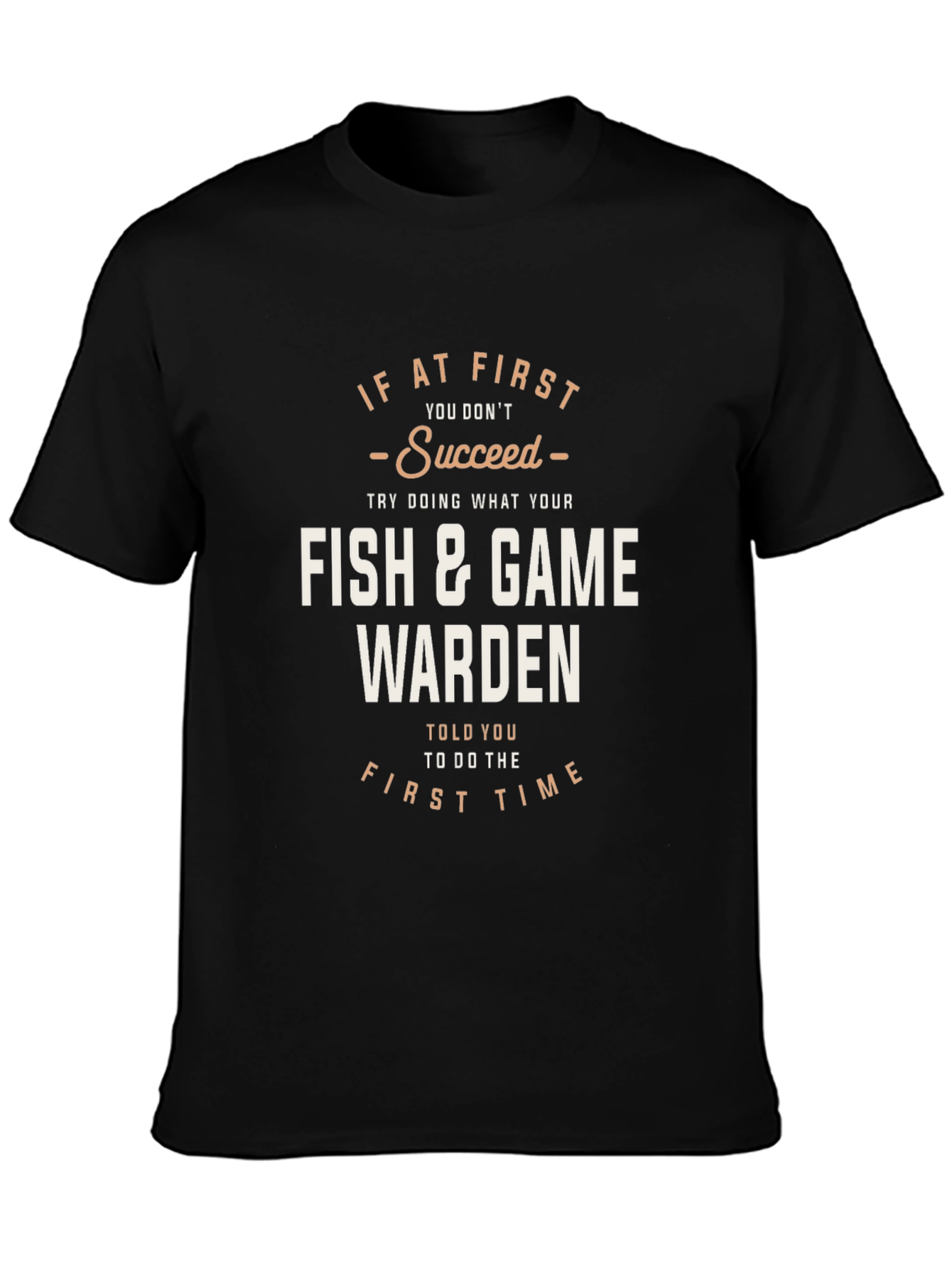 Fish & Game Warden Graphic Tee