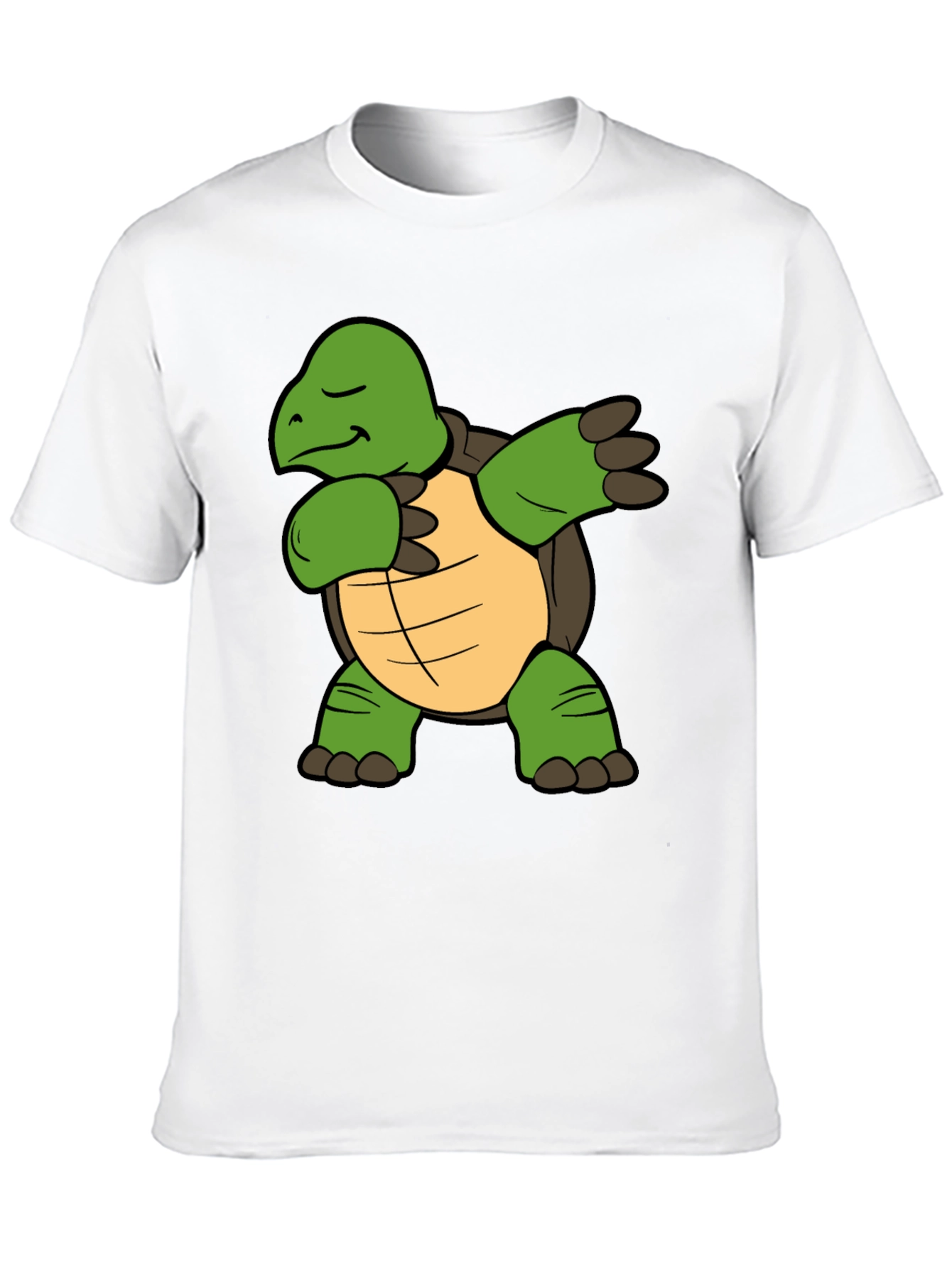 Dabbing Turtle T-Shirt - Funny Animal Graphic Tee