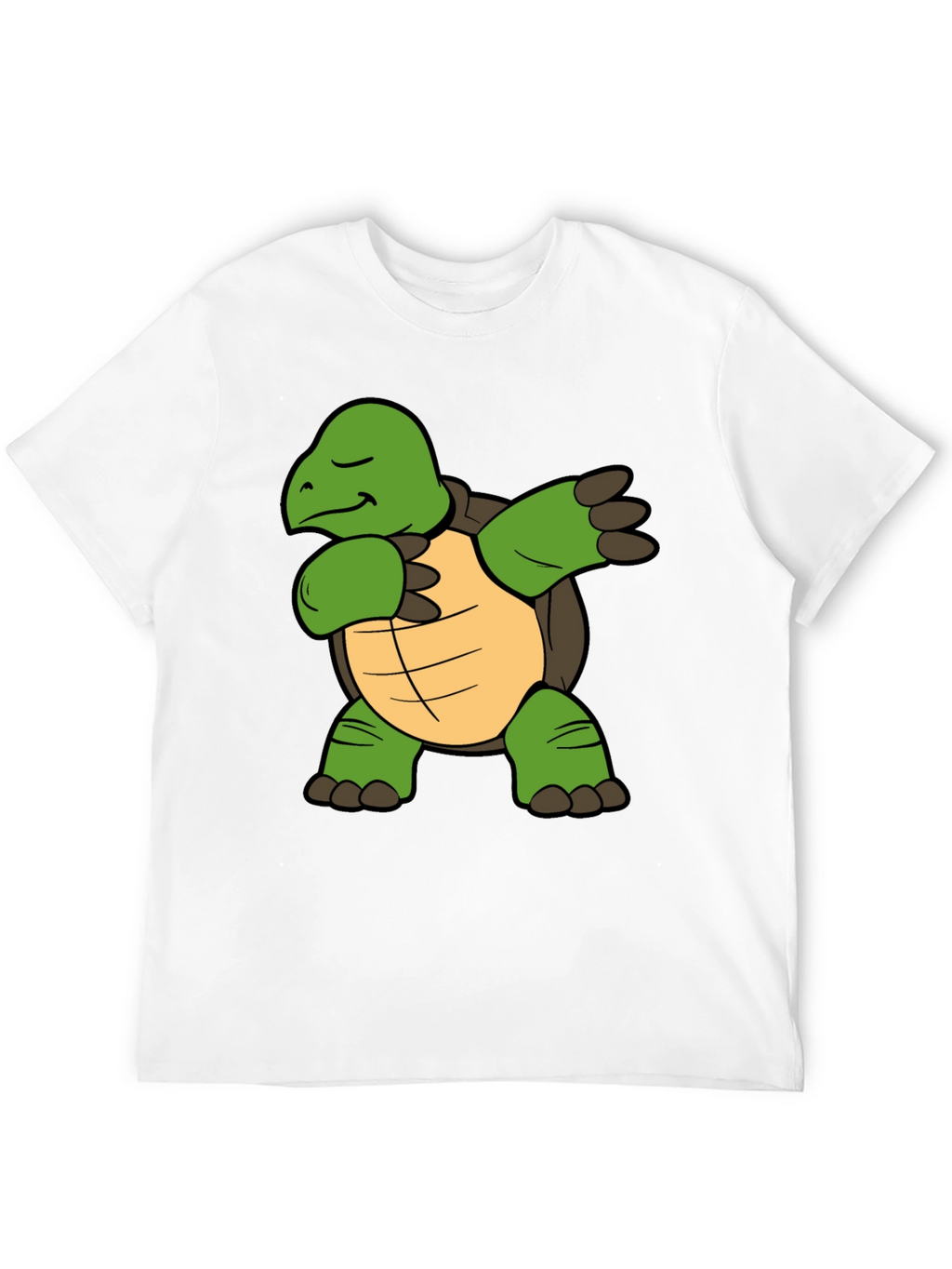 Dabbing Turtle T-Shirt - Funny Animal Graphic Tee