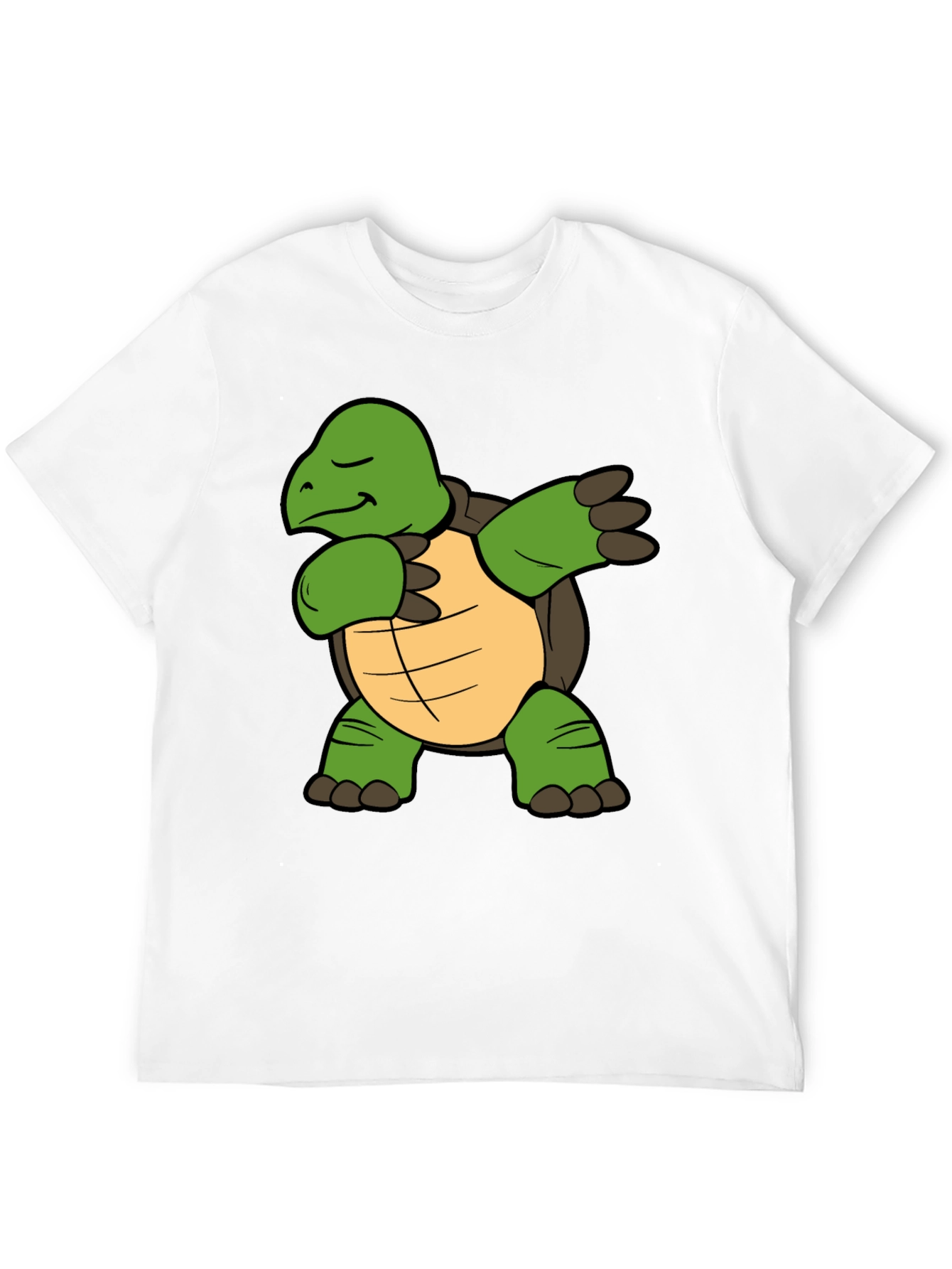 Dabbing Turtle T-Shirt - Funny Animal Graphic Tee