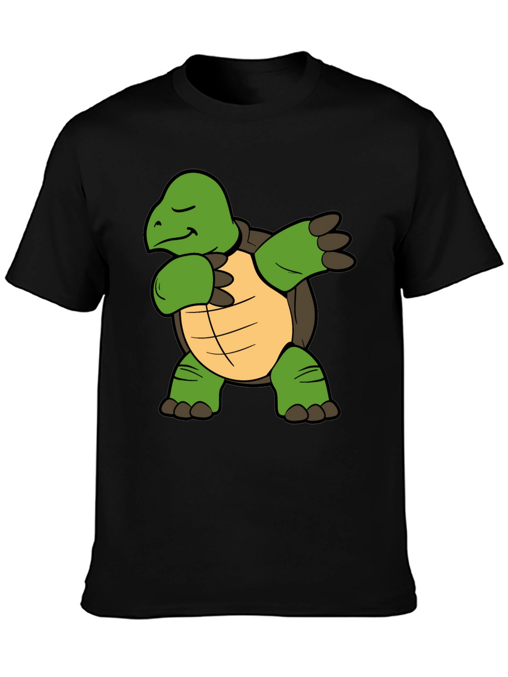 Dabbing Turtle T-Shirt - Funny Animal Graphic Tee