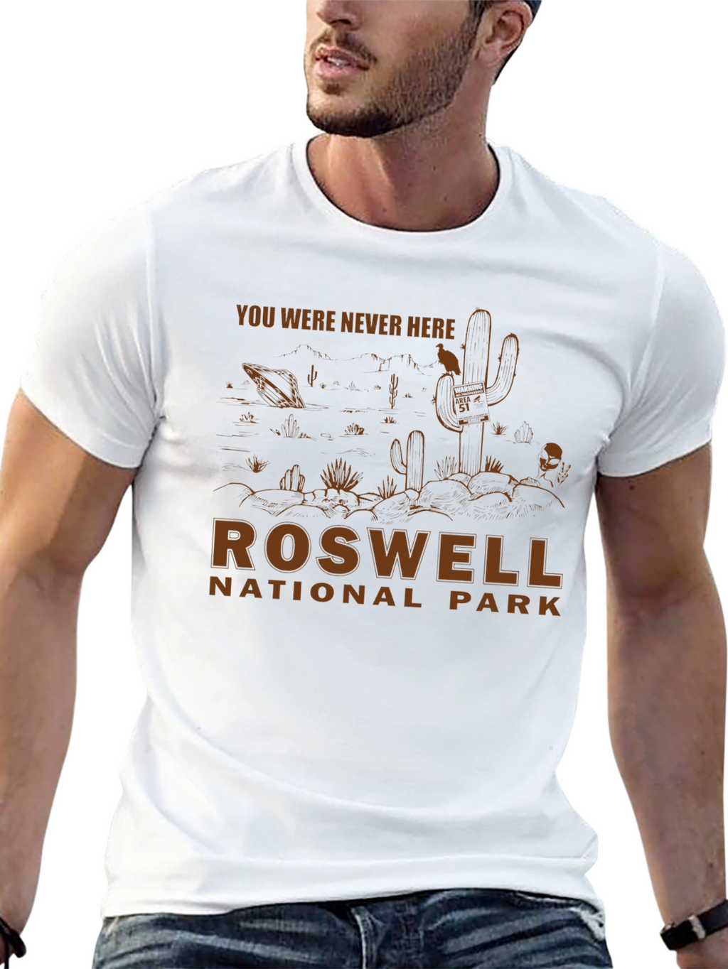 Roswell National Park You Were Never Here T-Shirt