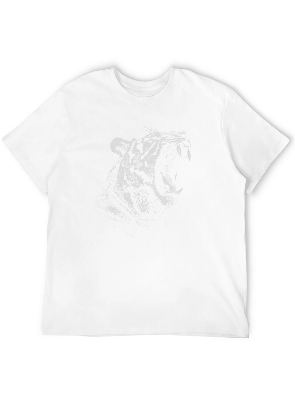 Roaring Tiger Graphic Tee - Black