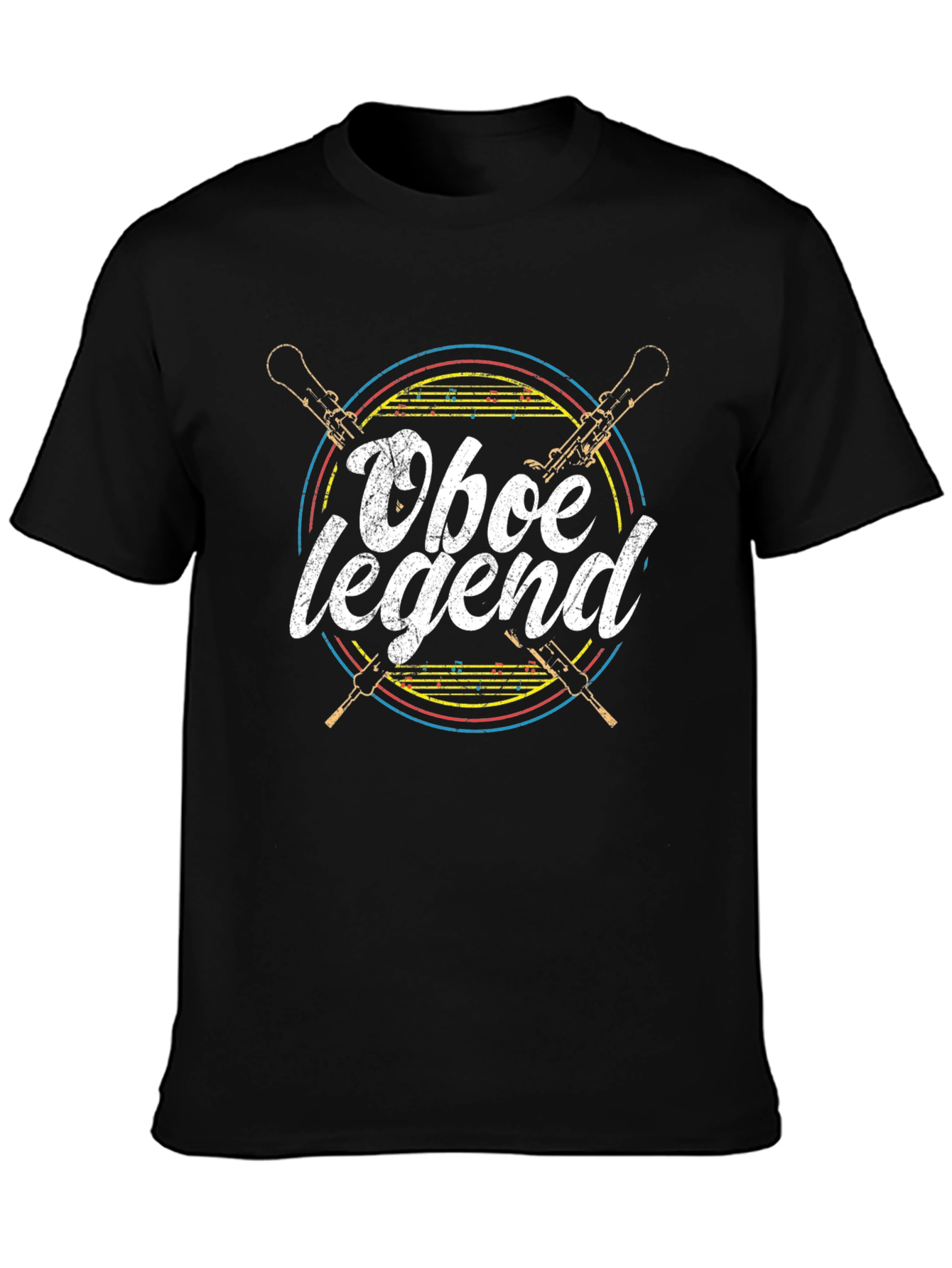 Oboe Legend Graphic Tee - Musicians T-Shirt