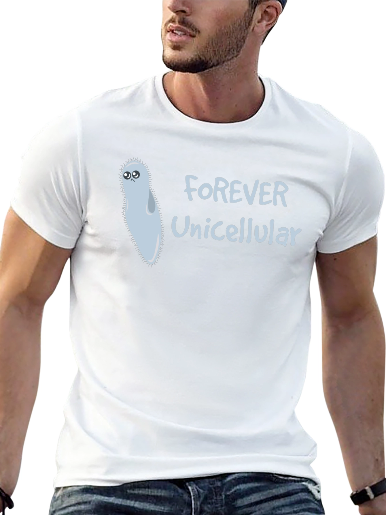 Forever Unicellular Black T-Shirt