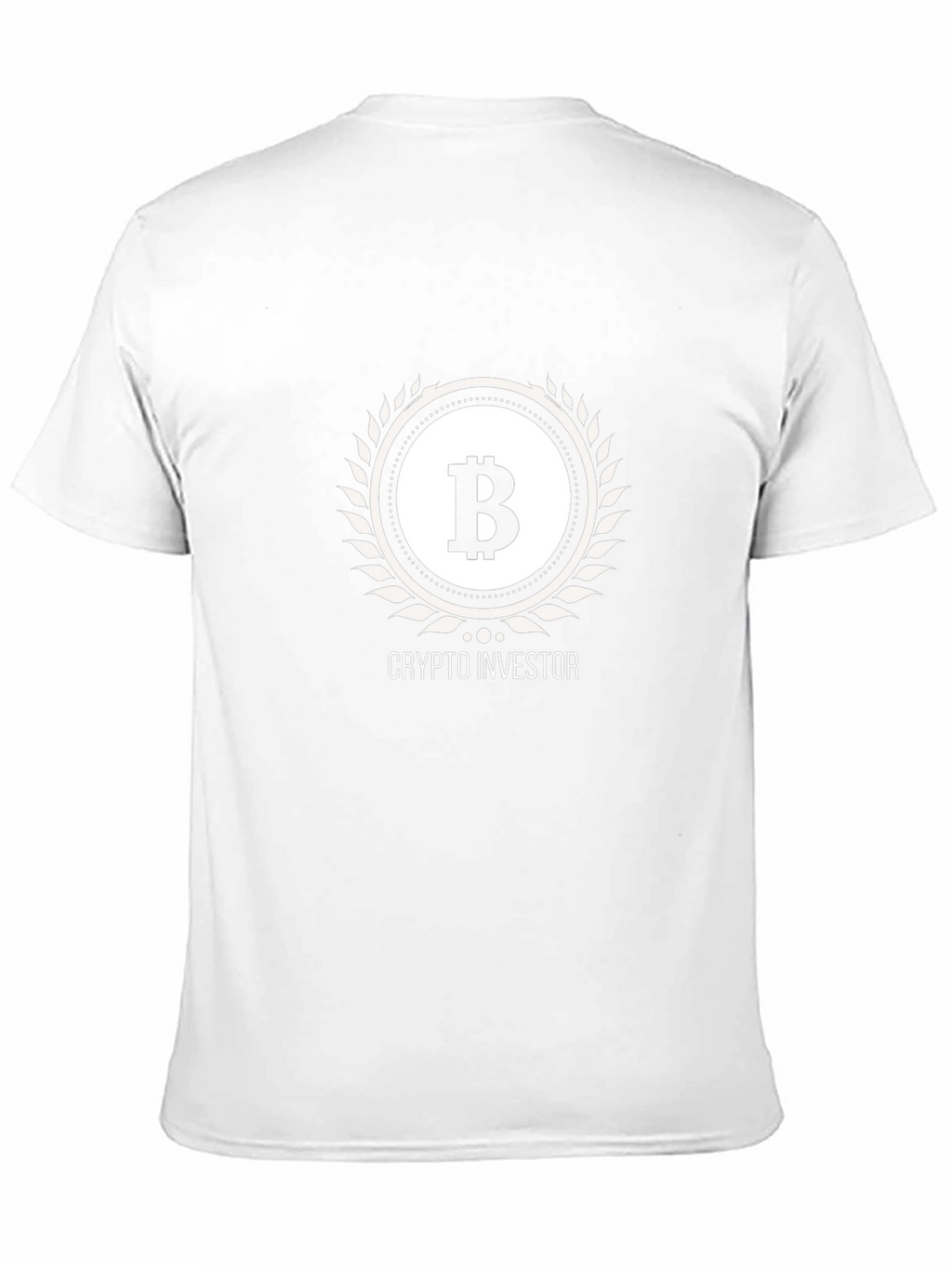 Crypto Investor Bitcoin Graphic Tee - Black