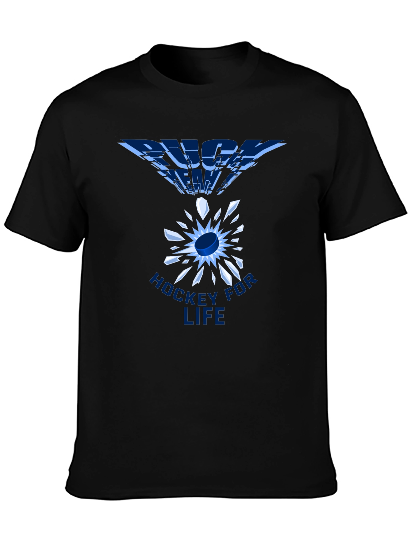 Hockey For Life Black T-Shirt
