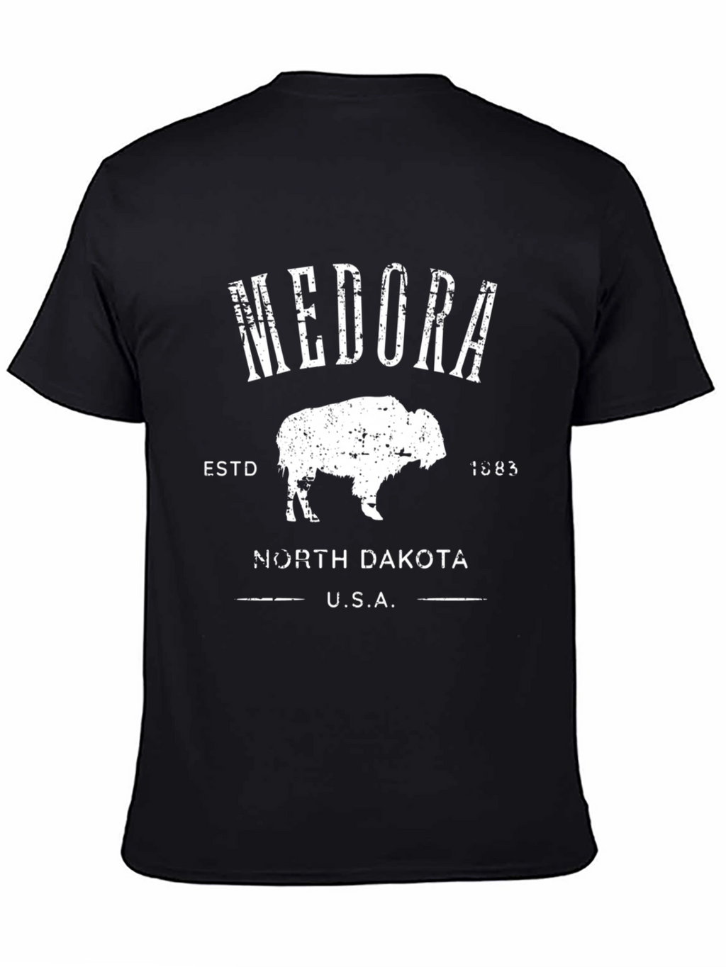 Medora North Dakota Bison Graphic Tee