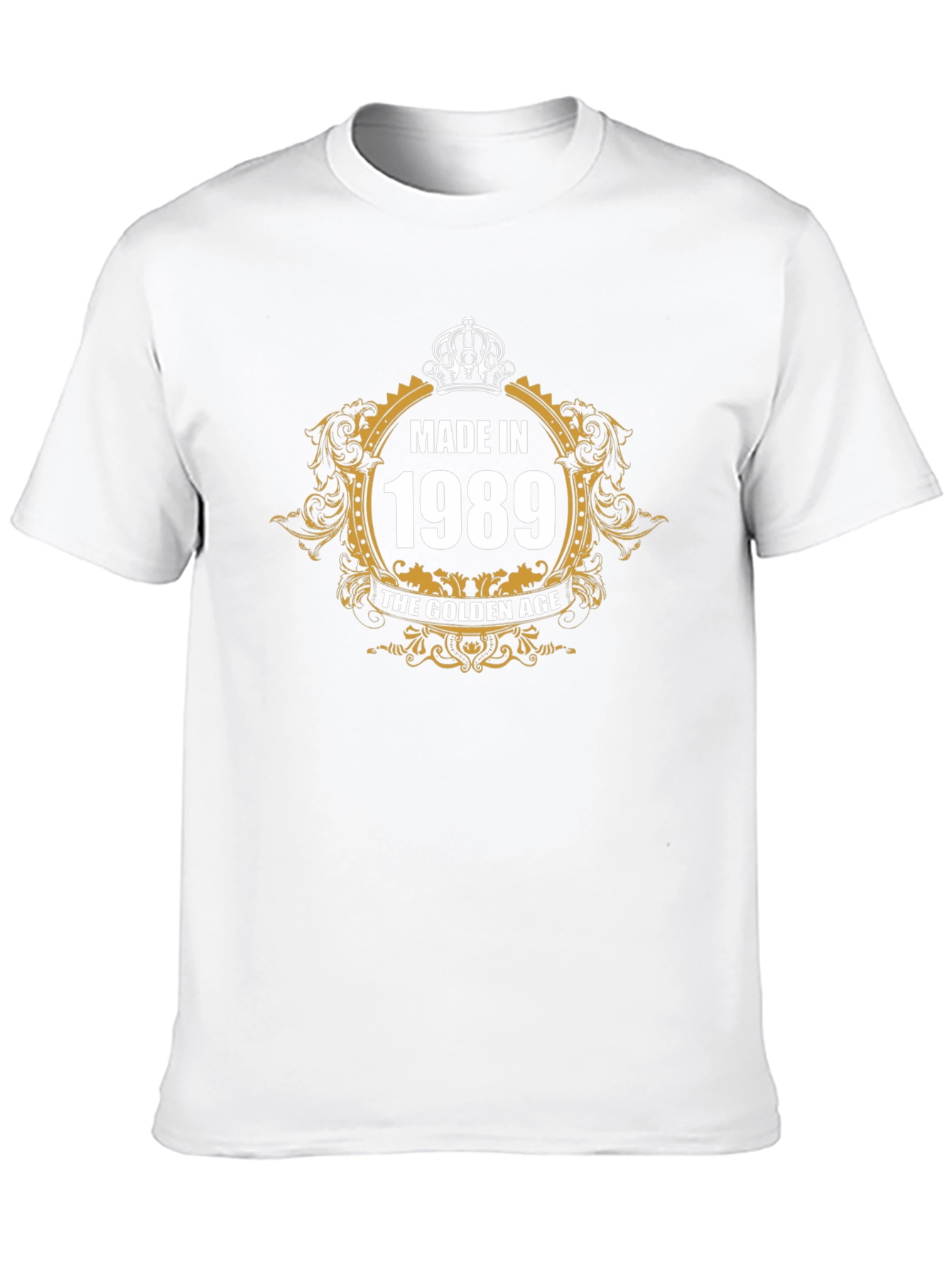 Made in 1989 Golden Age Black T-Shirt