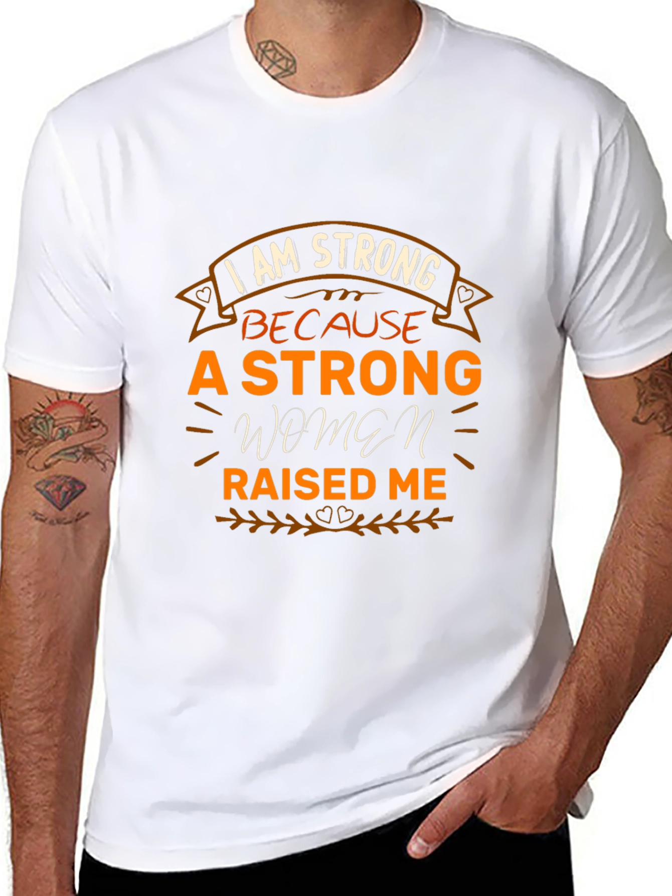 I Am Strong Womens T-Shirt