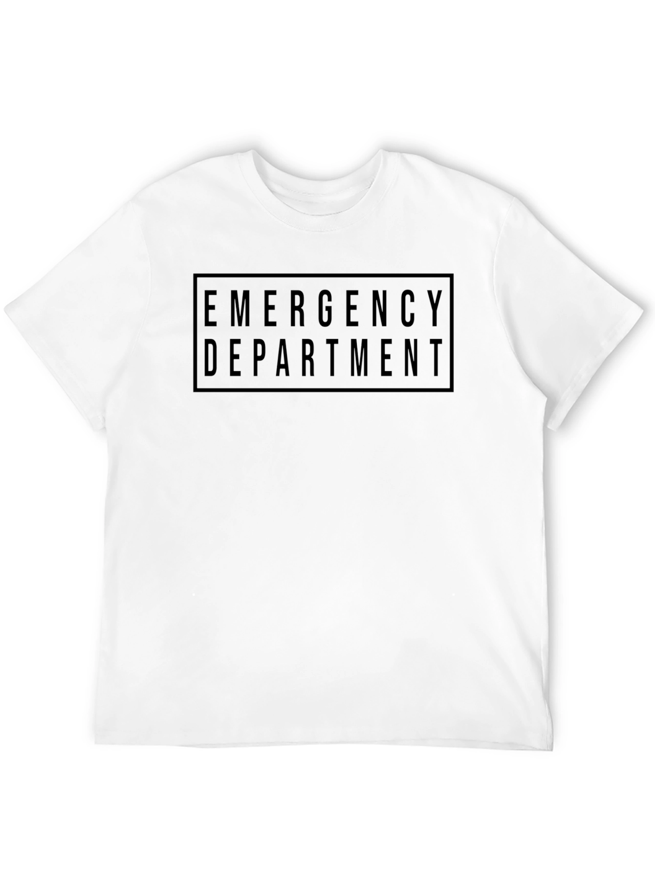 Emergency Department Black Graphic Tee