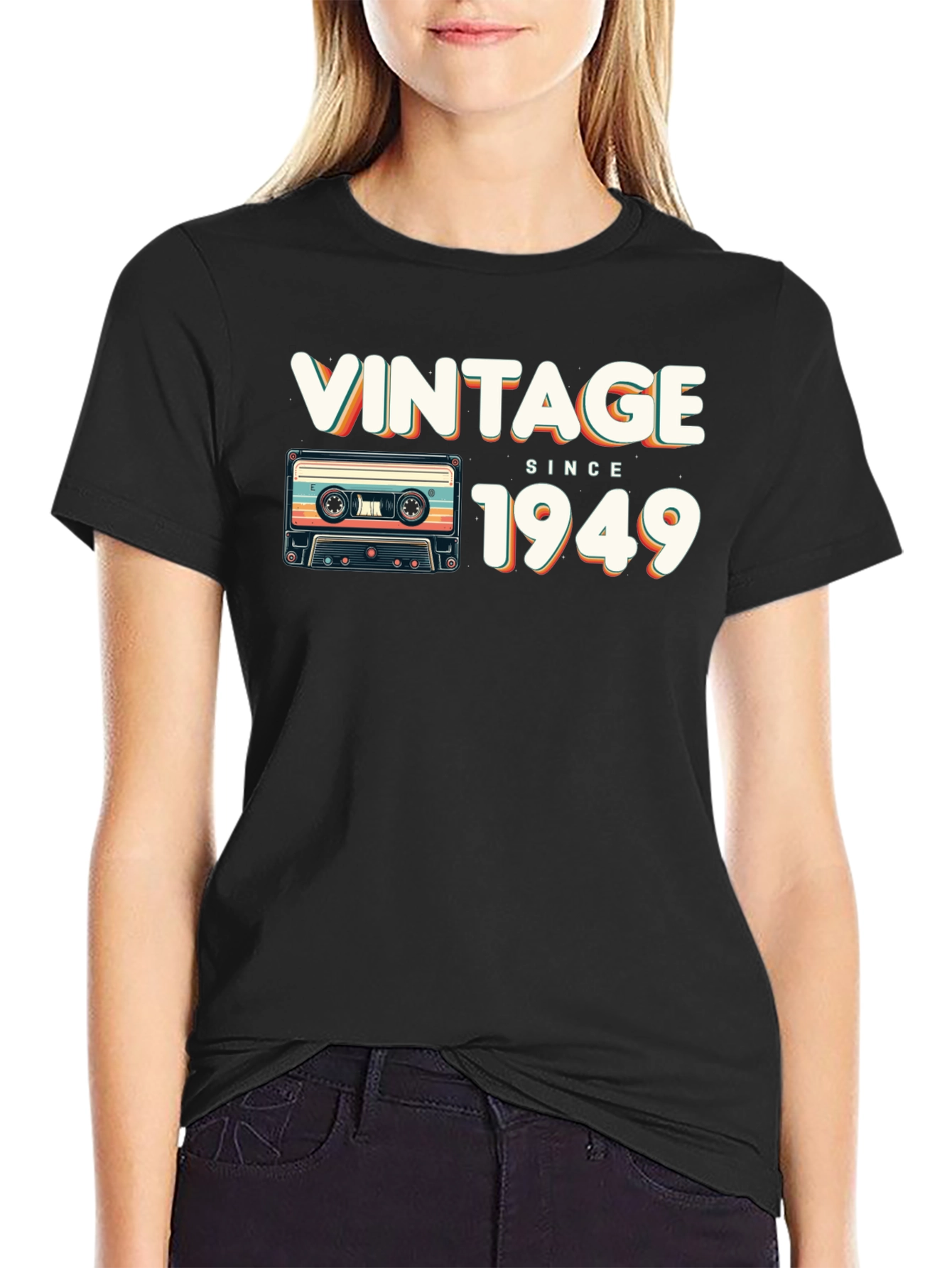 Vintage Since 1949 Cassette Tape T-Shirt