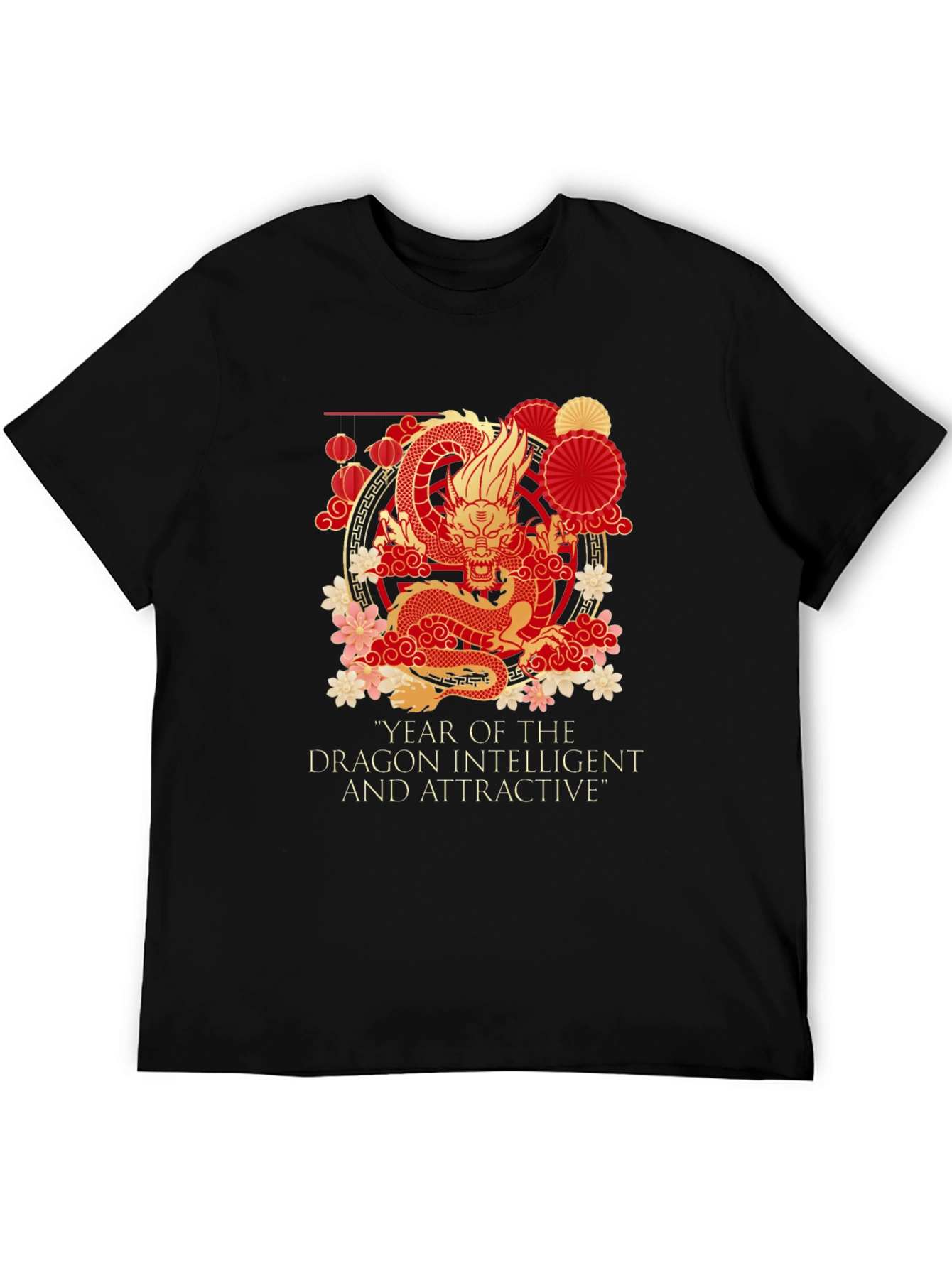 Year of the Dragon Graphic Tee - Chinese New Year Shirt