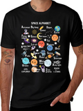 Space Alphabet T-Shirt: Educational & Fun!