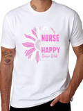 I Am A Nurse Happy Nurse Week Black T-Shirt