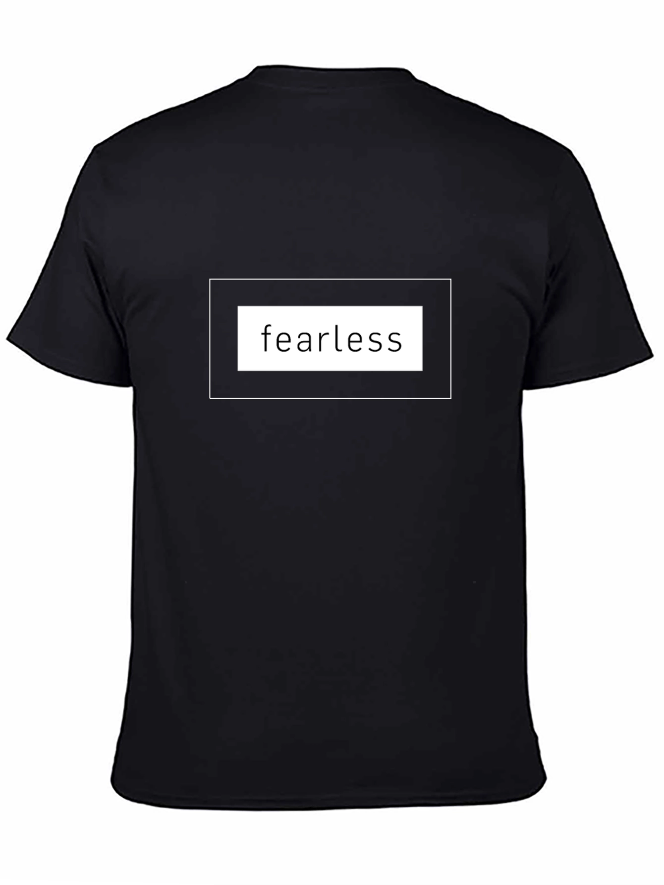 Fearless Graphic Tee - Black Short Sleeve