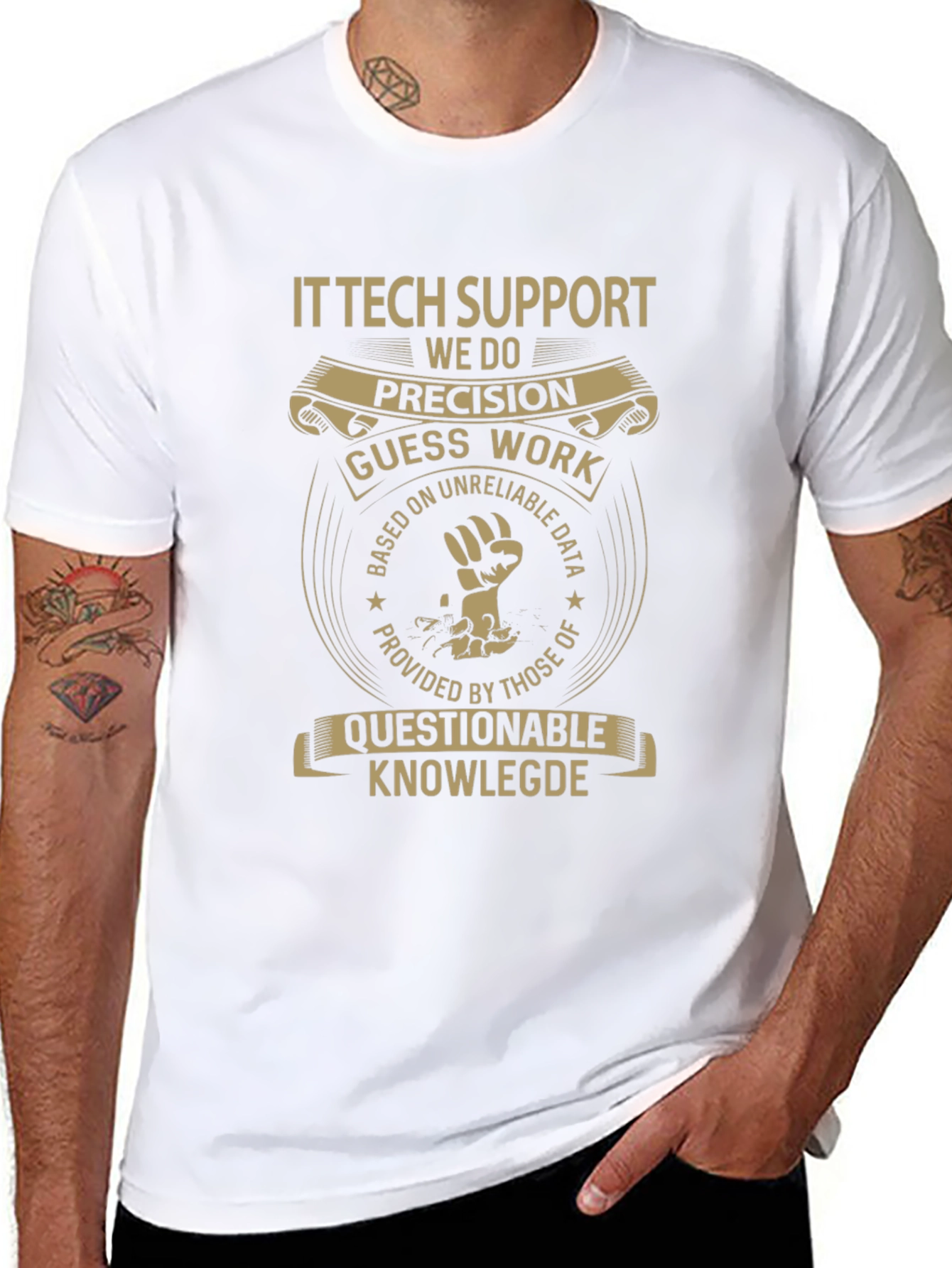 IT Tech Support Precision Graphic T-Shirt
