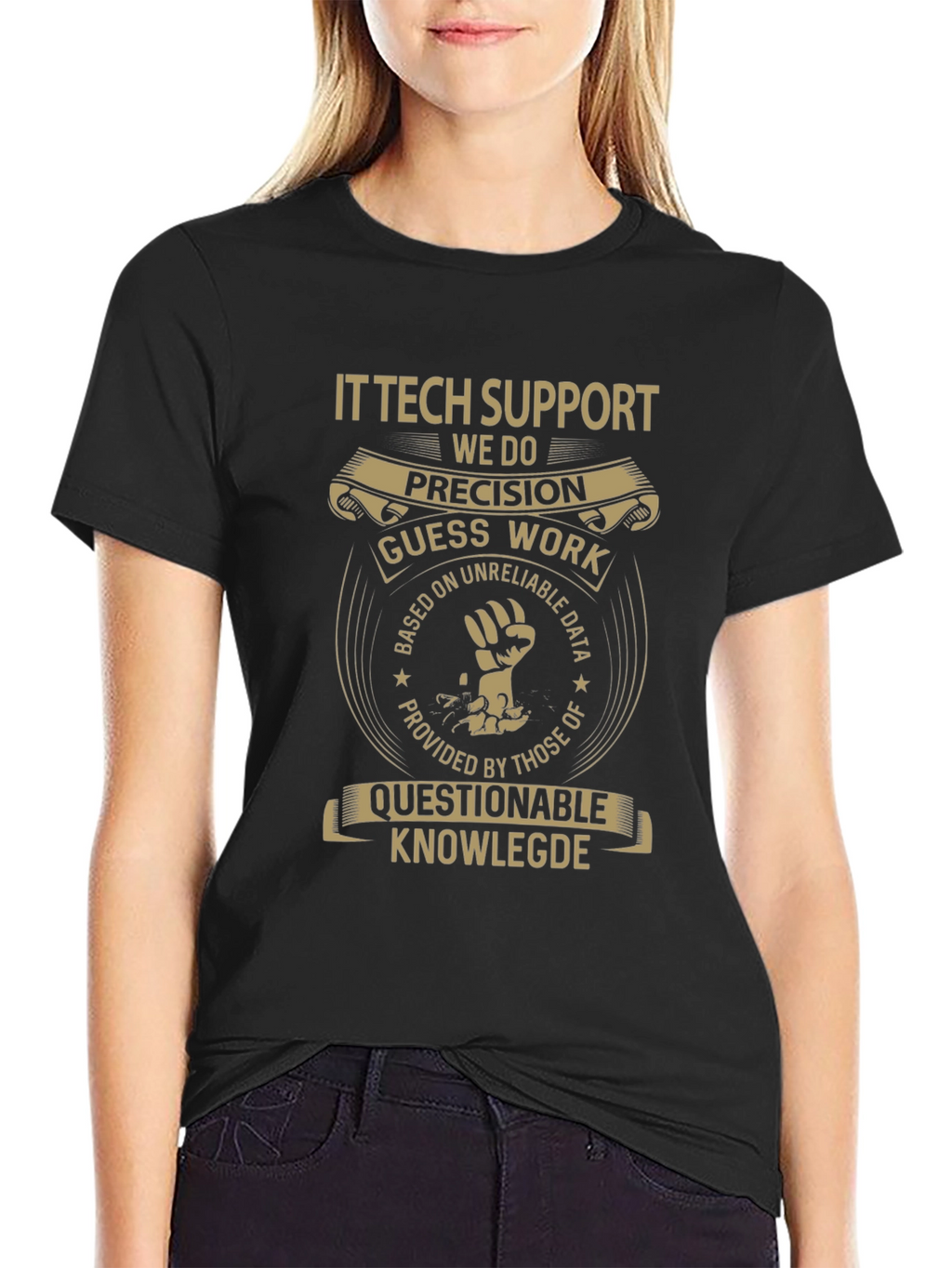 IT Tech Support Precision Graphic T-Shirt