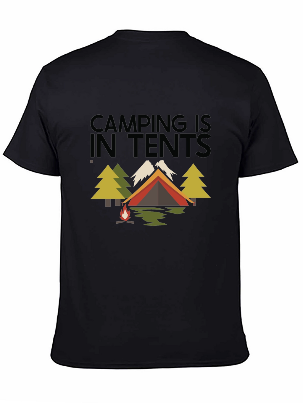 Camping in Tents Graphic Tee - Adventure Ready
