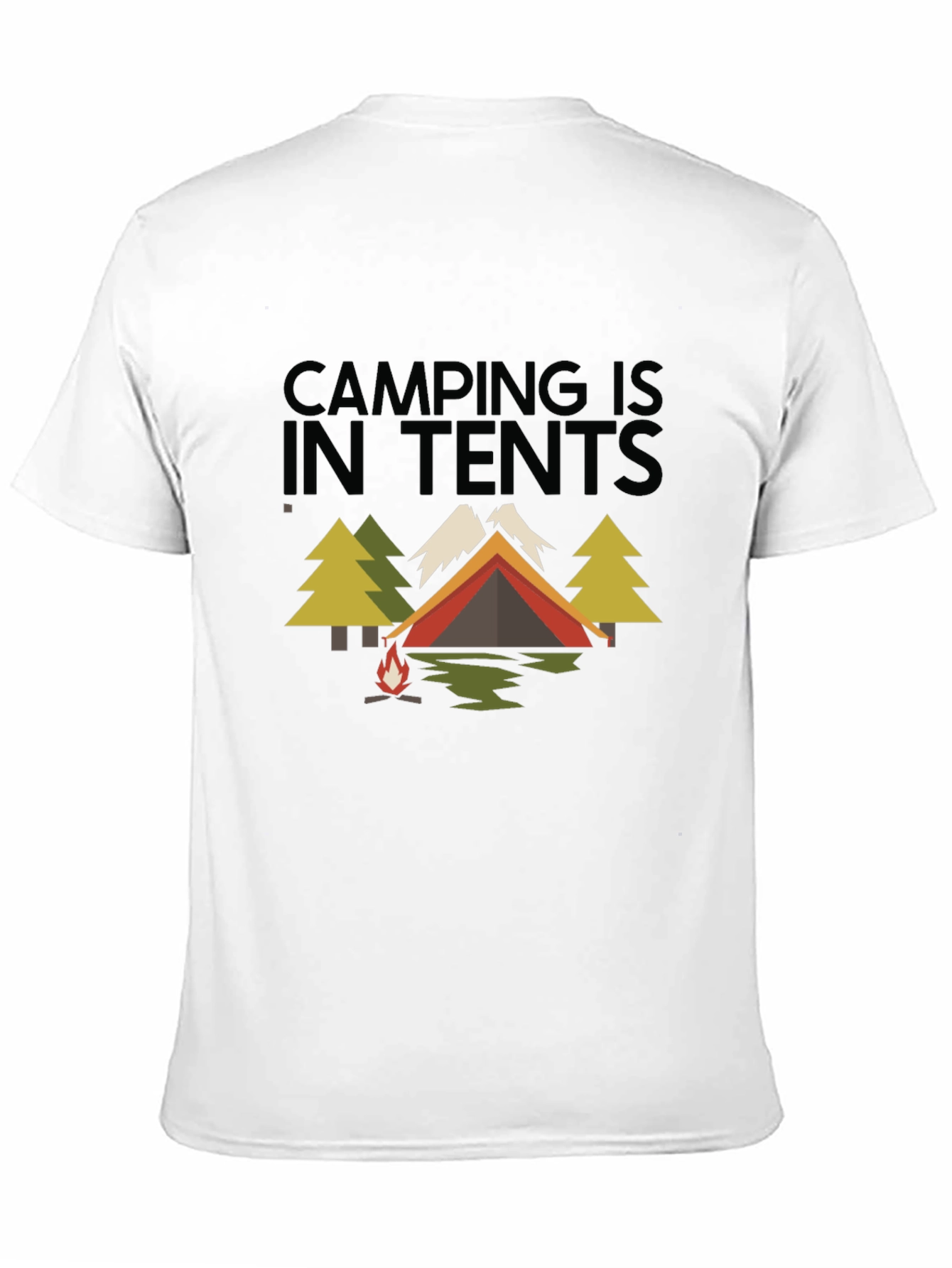 Camping in Tents Graphic Tee - Adventure Ready