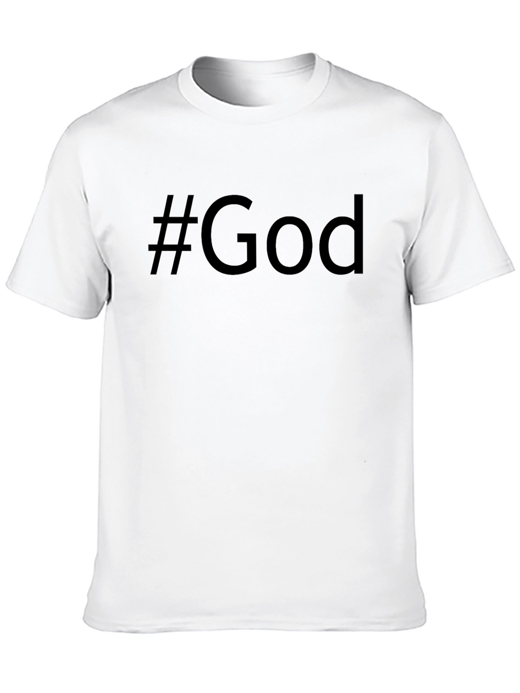 #God Black T-Shirt - Religious Tee