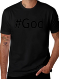 #God Black T-Shirt - Religious Tee