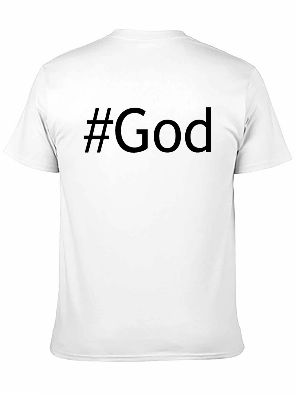 #God Black T-Shirt - Religious Tee
