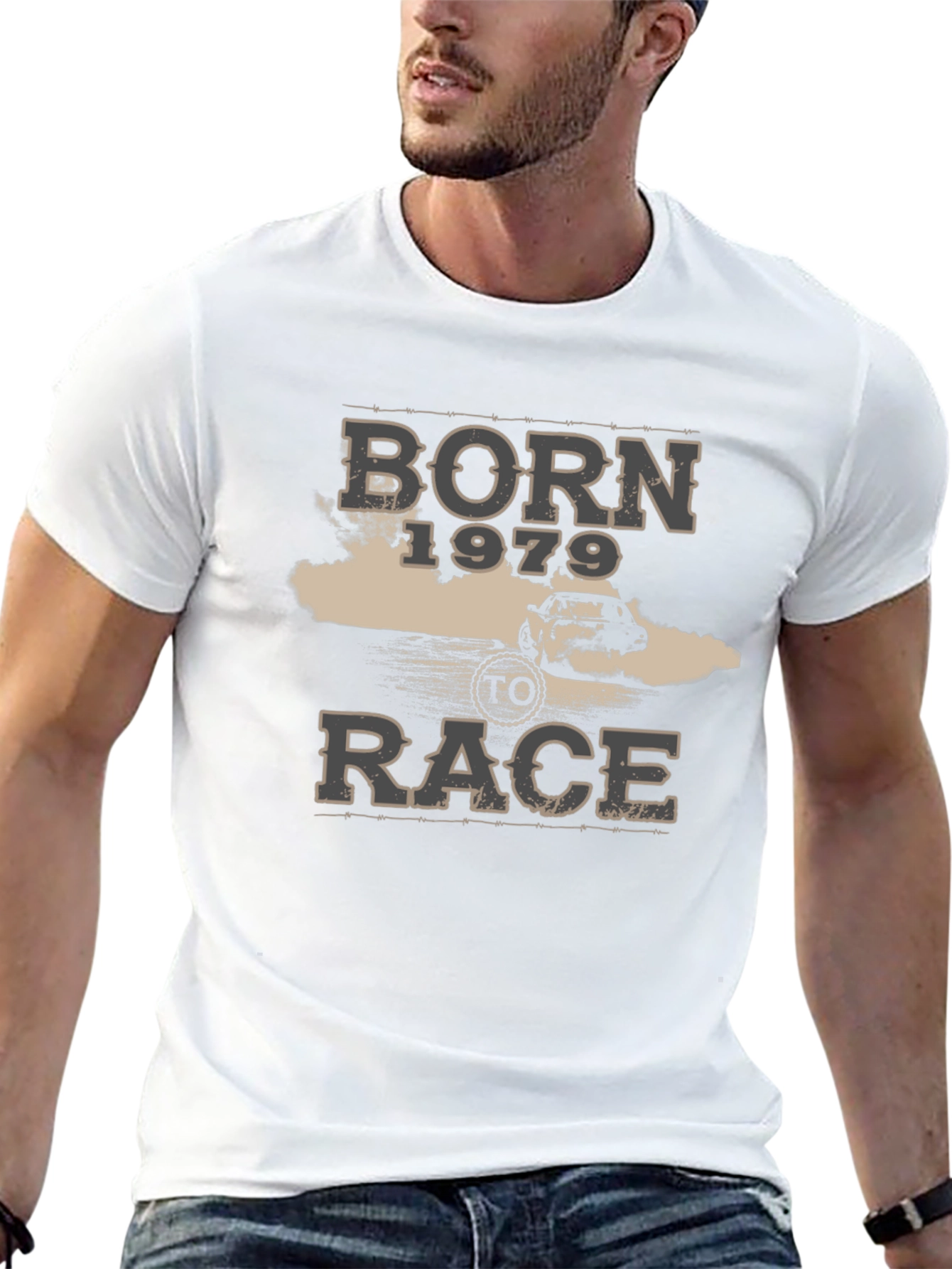 Born 1979 To Race Graphic T-Shirt
