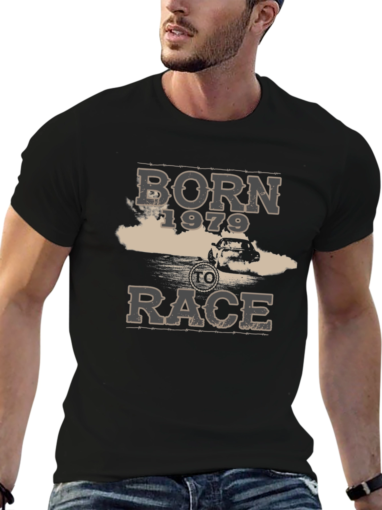 Born 1979 To Race Graphic T-Shirt