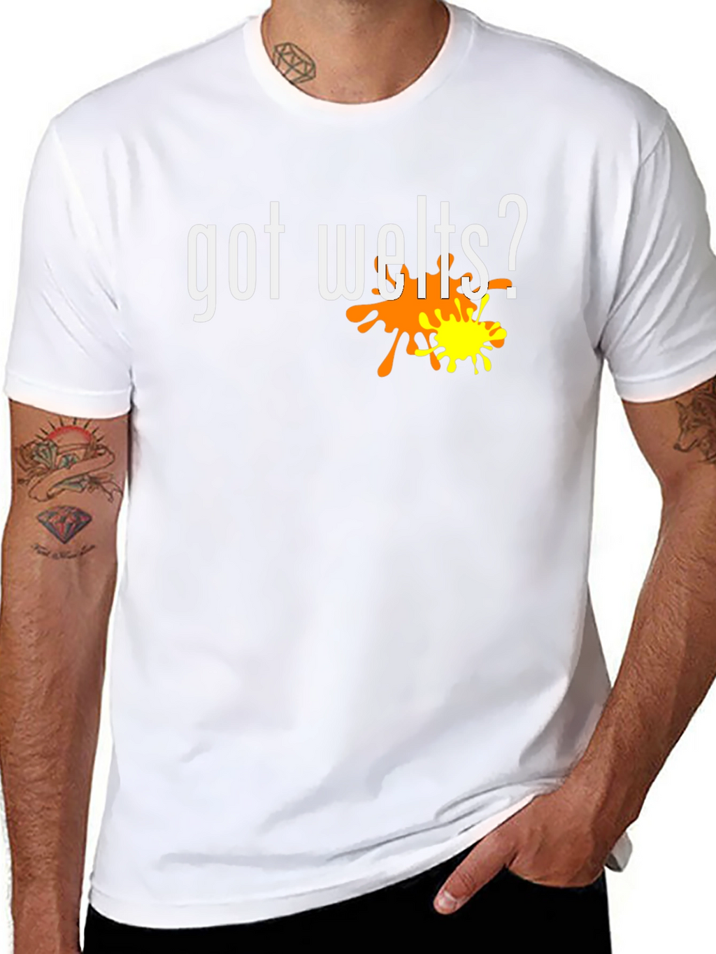 Got Welts? Black Novelty T-Shirt
