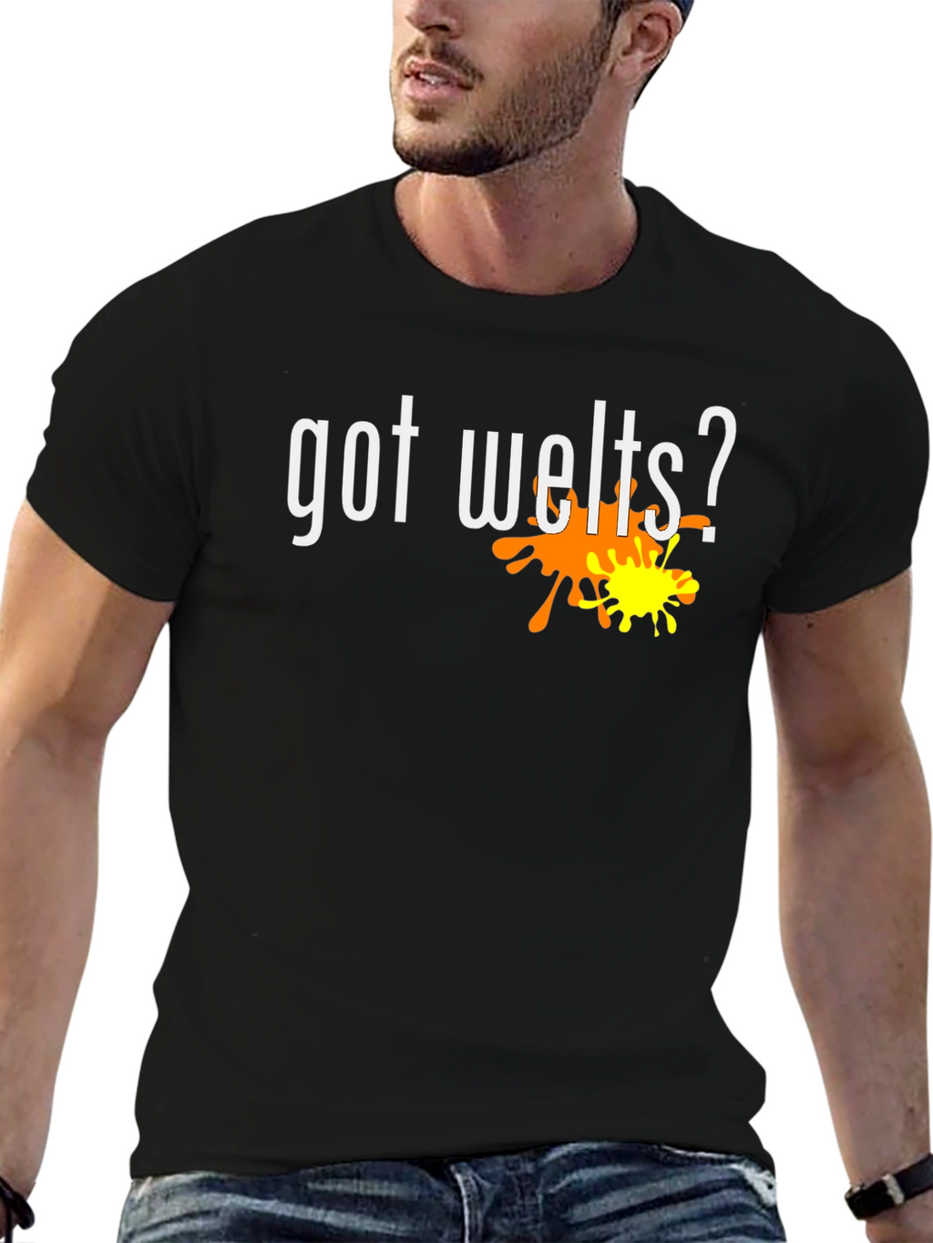 Got Welts? Black Novelty T-Shirt