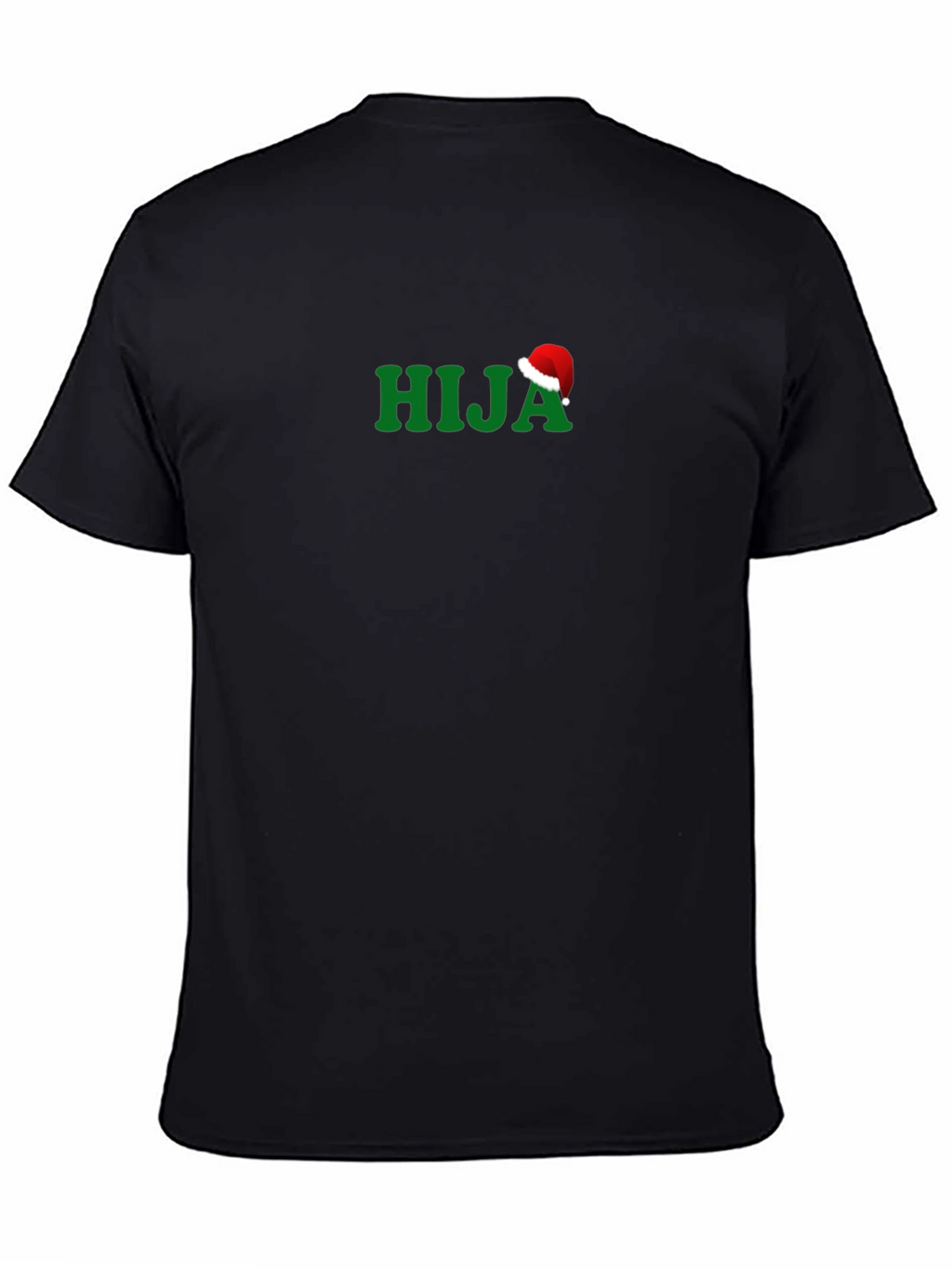 HIJA Christmas Santa Hat Graphic T-Shirt