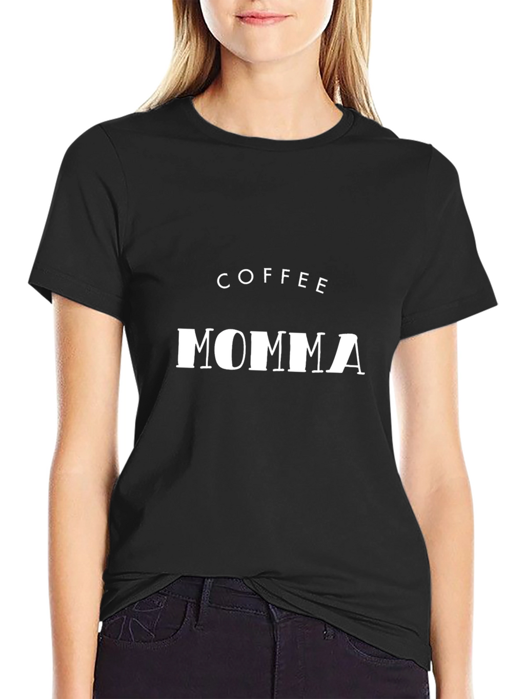 Coffee Momma Graphic Tee - Black T-Shirt