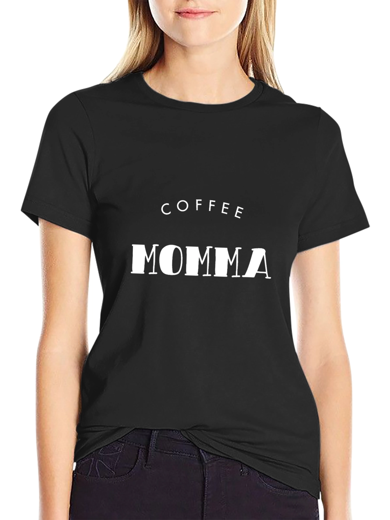 Coffee Momma Graphic Tee - Black T-Shirt