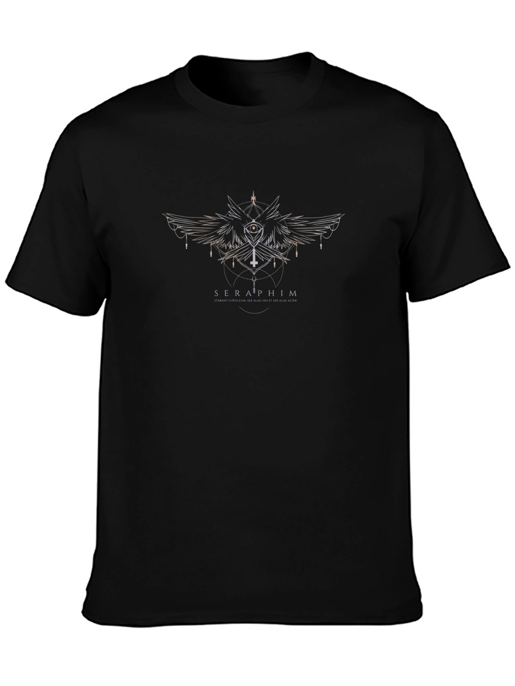 Seraphim Graphic T-Shirt - Black Tee