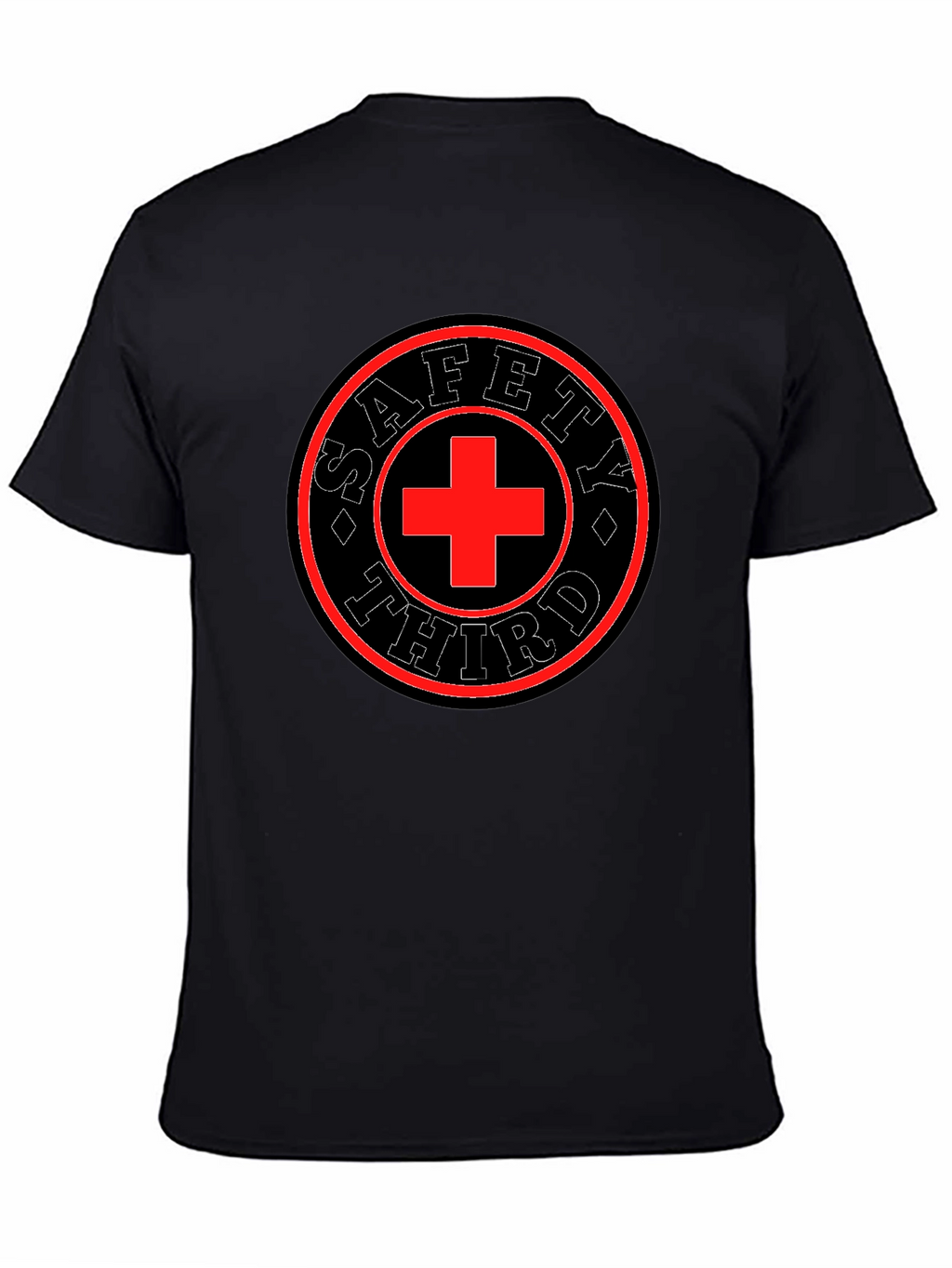 Safety Third Graphic Tee - Mens Black T-Shirt