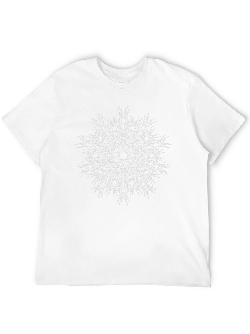 Abstract Mandala Black T-Shirt