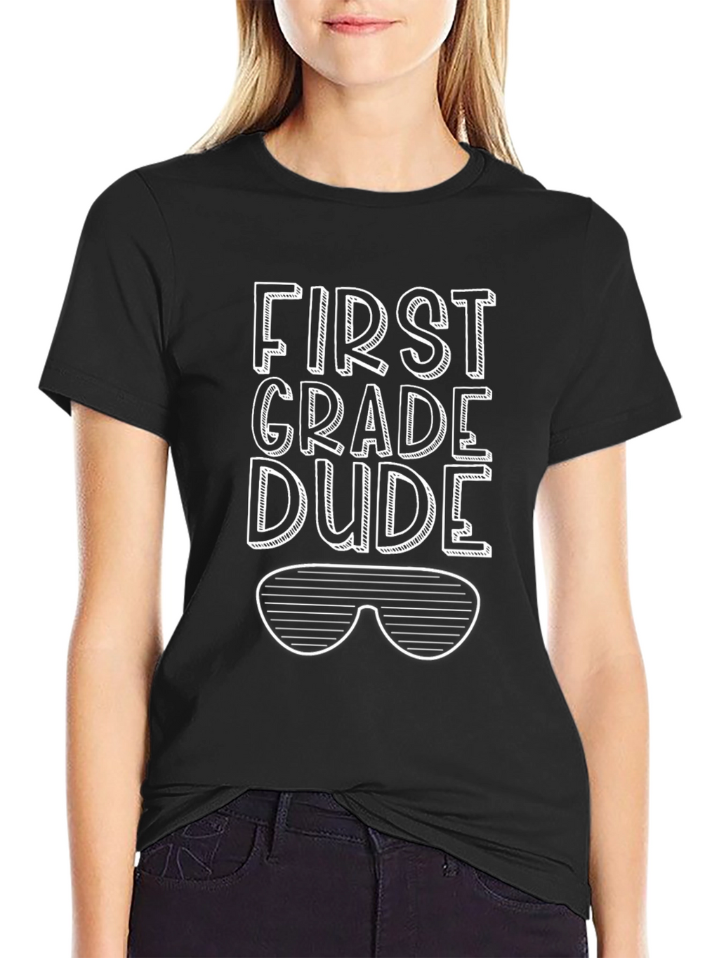 First Grade Dude T-Shirt Cool Back to School Tee